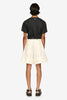 SPORTIVO STORE_Double Pleated T-Shirt Charcoal Melange/Pearl_8
