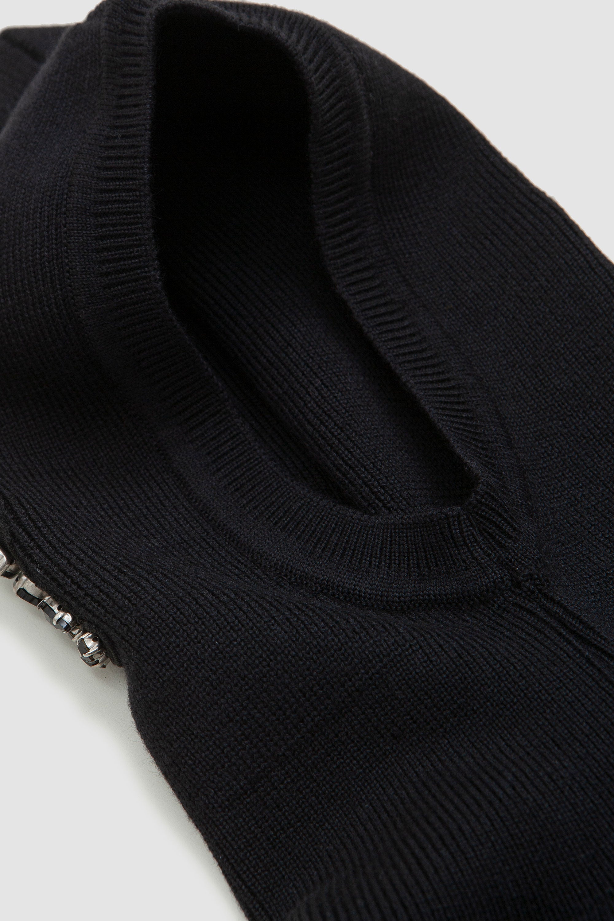 Embellished Pointed Balaclava Black/Jet