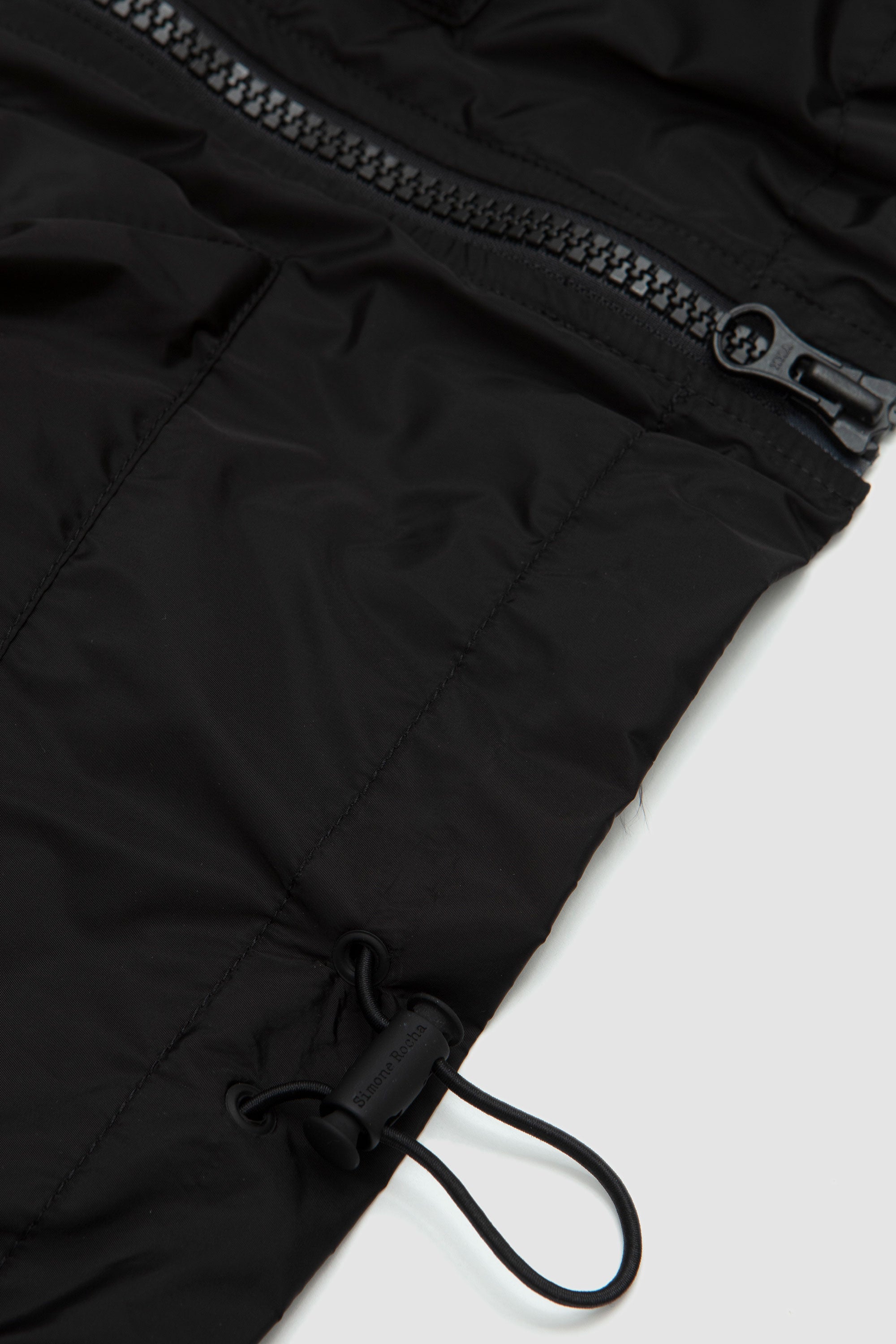 Harrington Jacket Daisy Embroidery Black_4