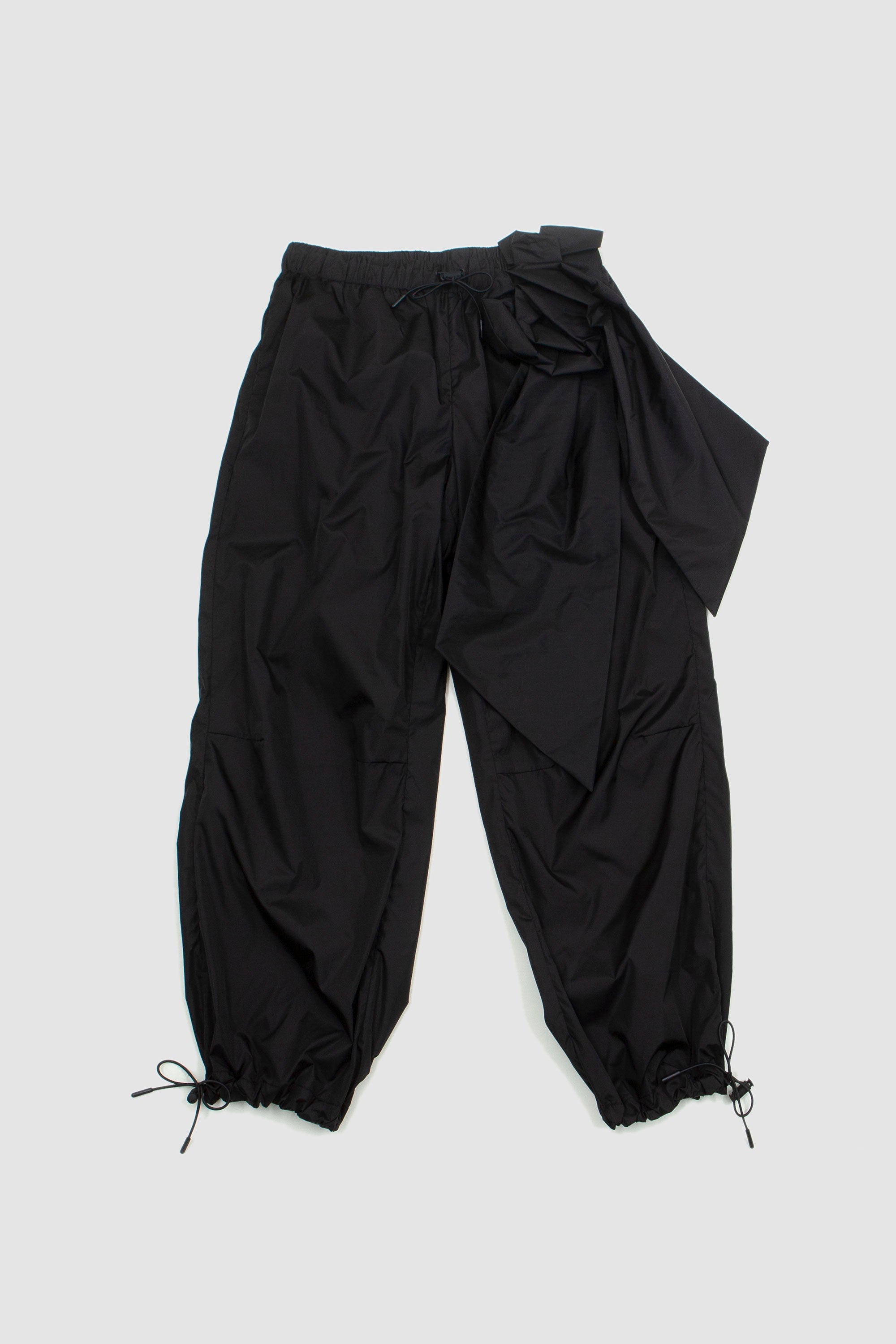 Pressed Rose Tech Track Trousers Black