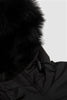 SPORTIVO STORE_Puff Sleeve Blouson Bomber With Faux Fur Black_3