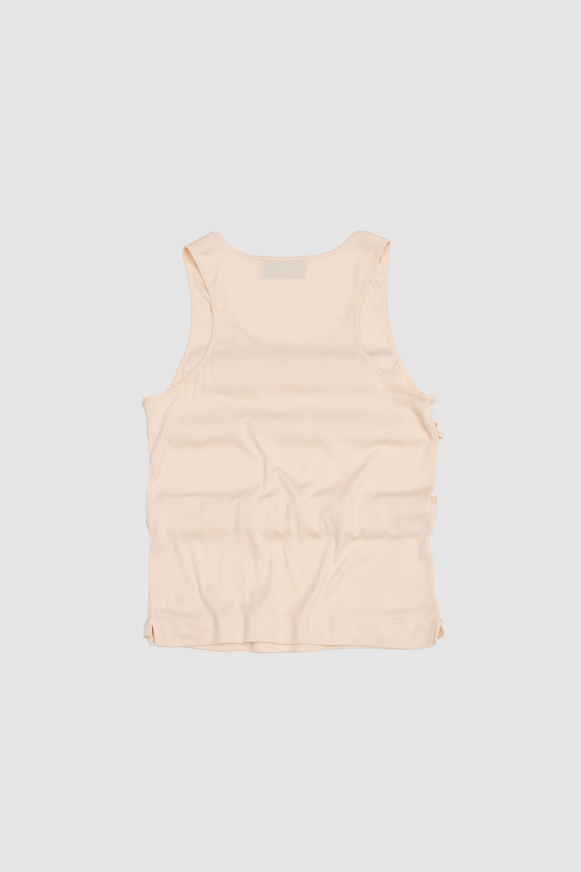 Ruffle Frill Tank Top Nude_5