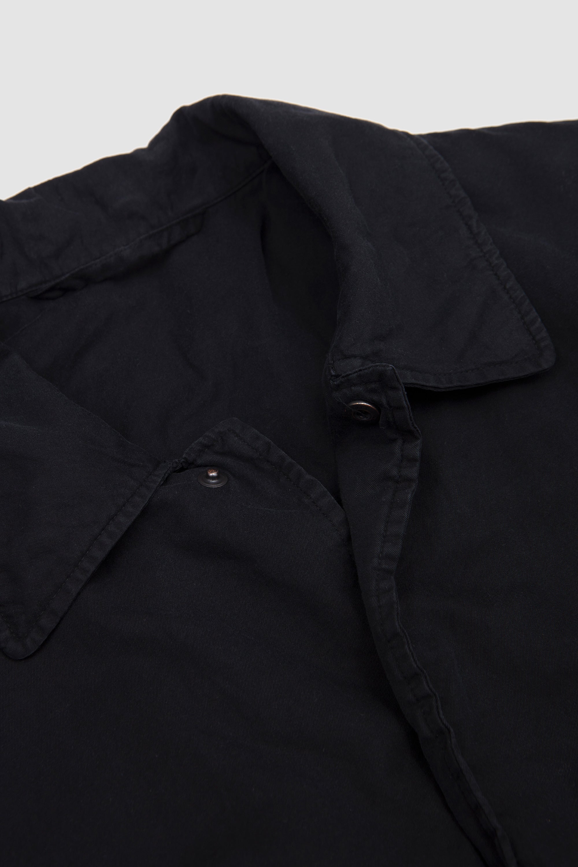 Cotton Rayon Vintage Coach Jacket Black