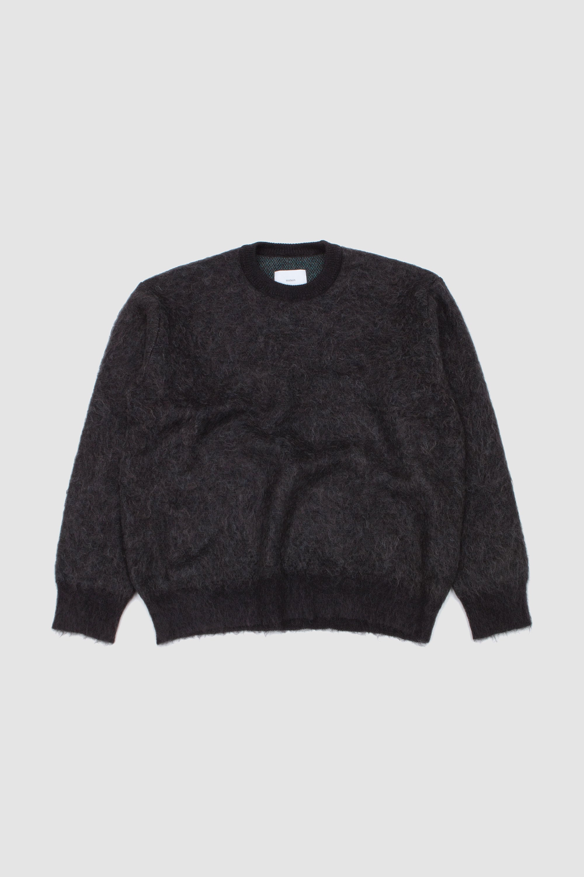 トップス Batoner Sorid wool rib crewneck Black 2 SPORTIVO [Solid