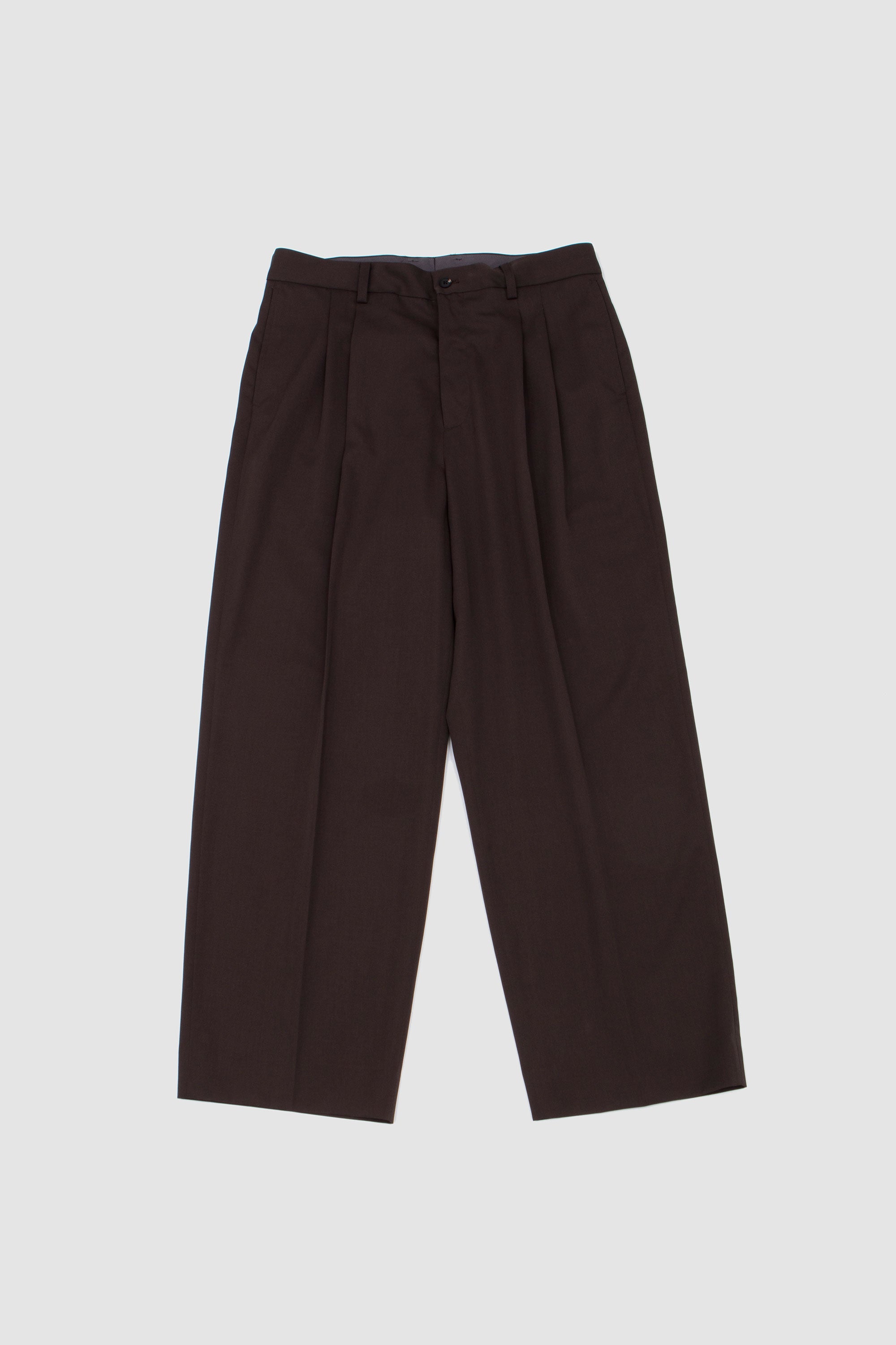 最安値stein 24SS / LONG WIDE TROUSERS BLACK stein 24SS / LONG WIDE