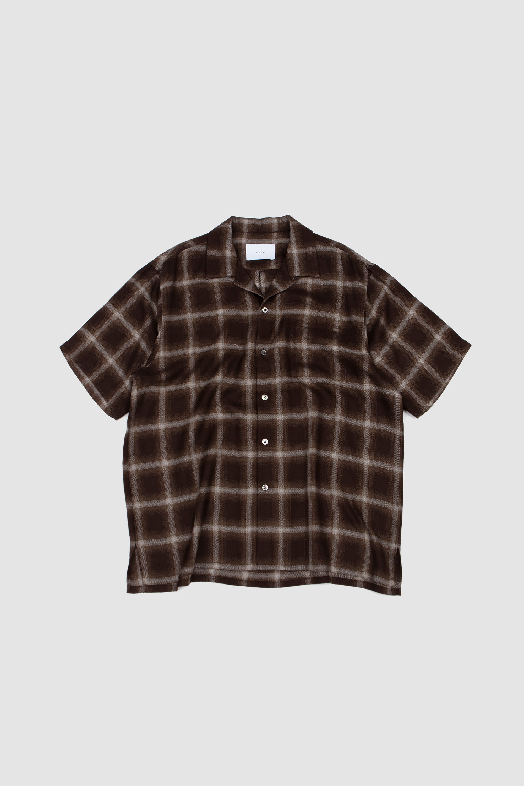 SPORTIVO [Lot.108 50s italian collar shirt hand drawn sumi]