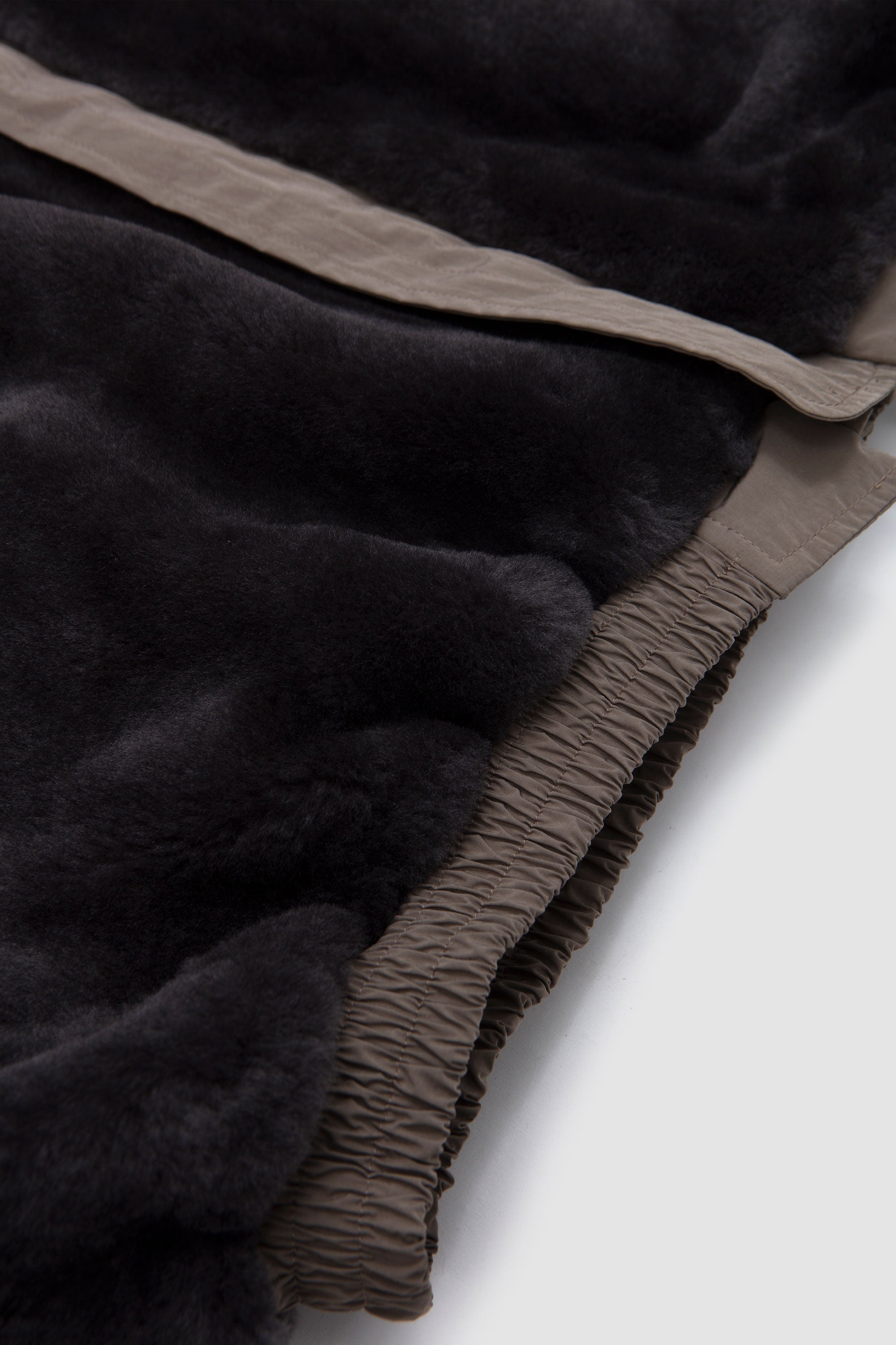 Mouton Inner Reversible Padded Jacket Taupe_6