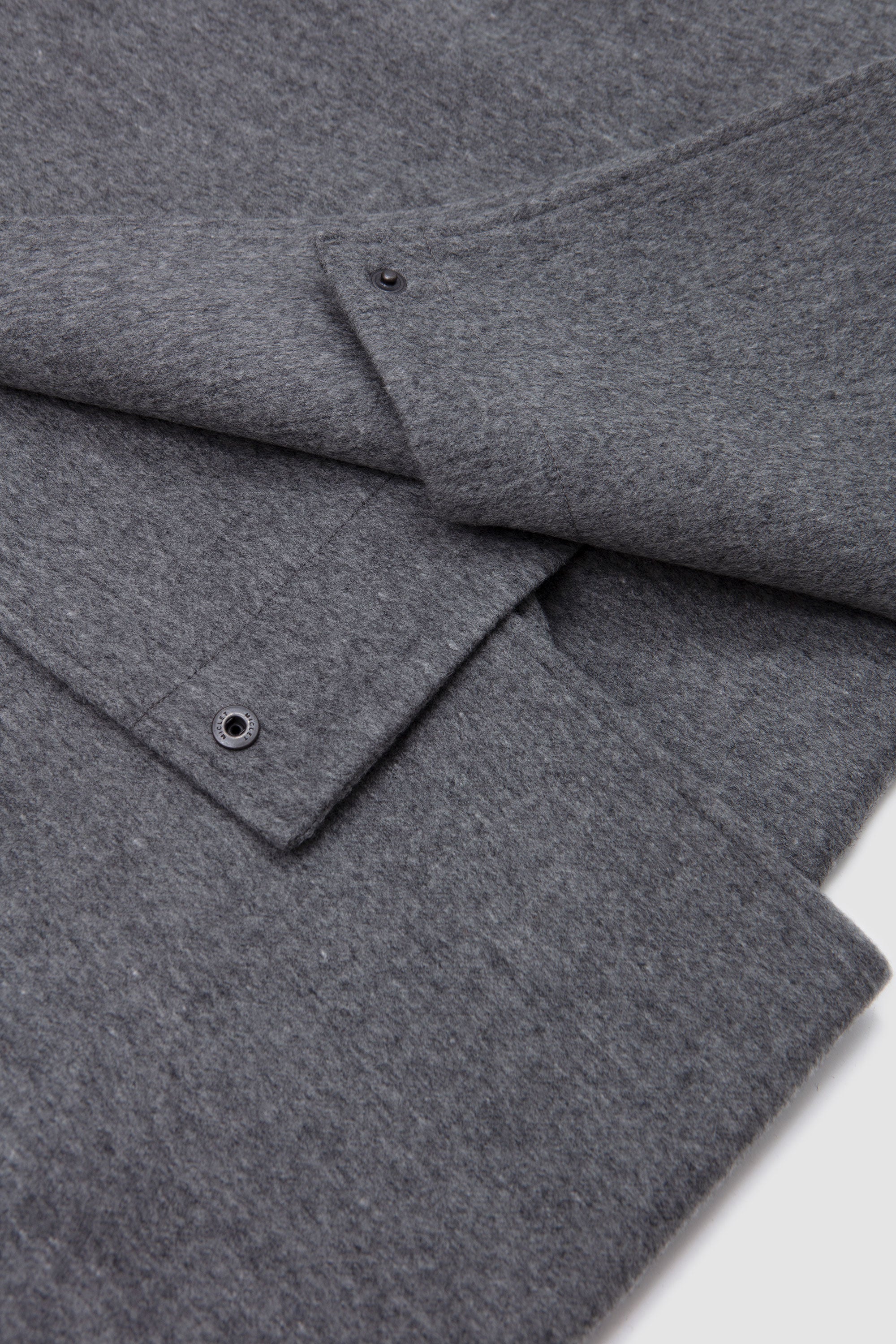 Oversized Layered Combination Coat Grey_4