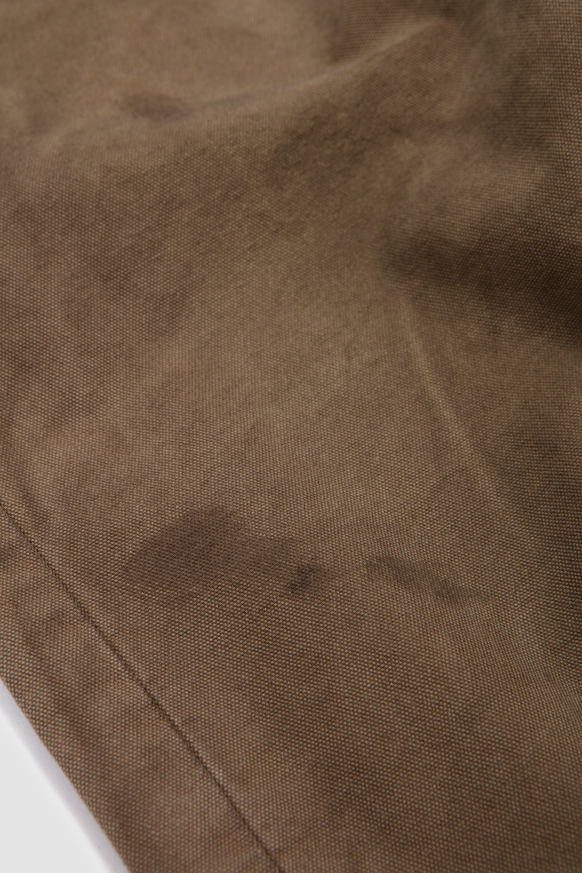 Sulfur Dyed Oxford Vintage Wide Pants Khaki Beige