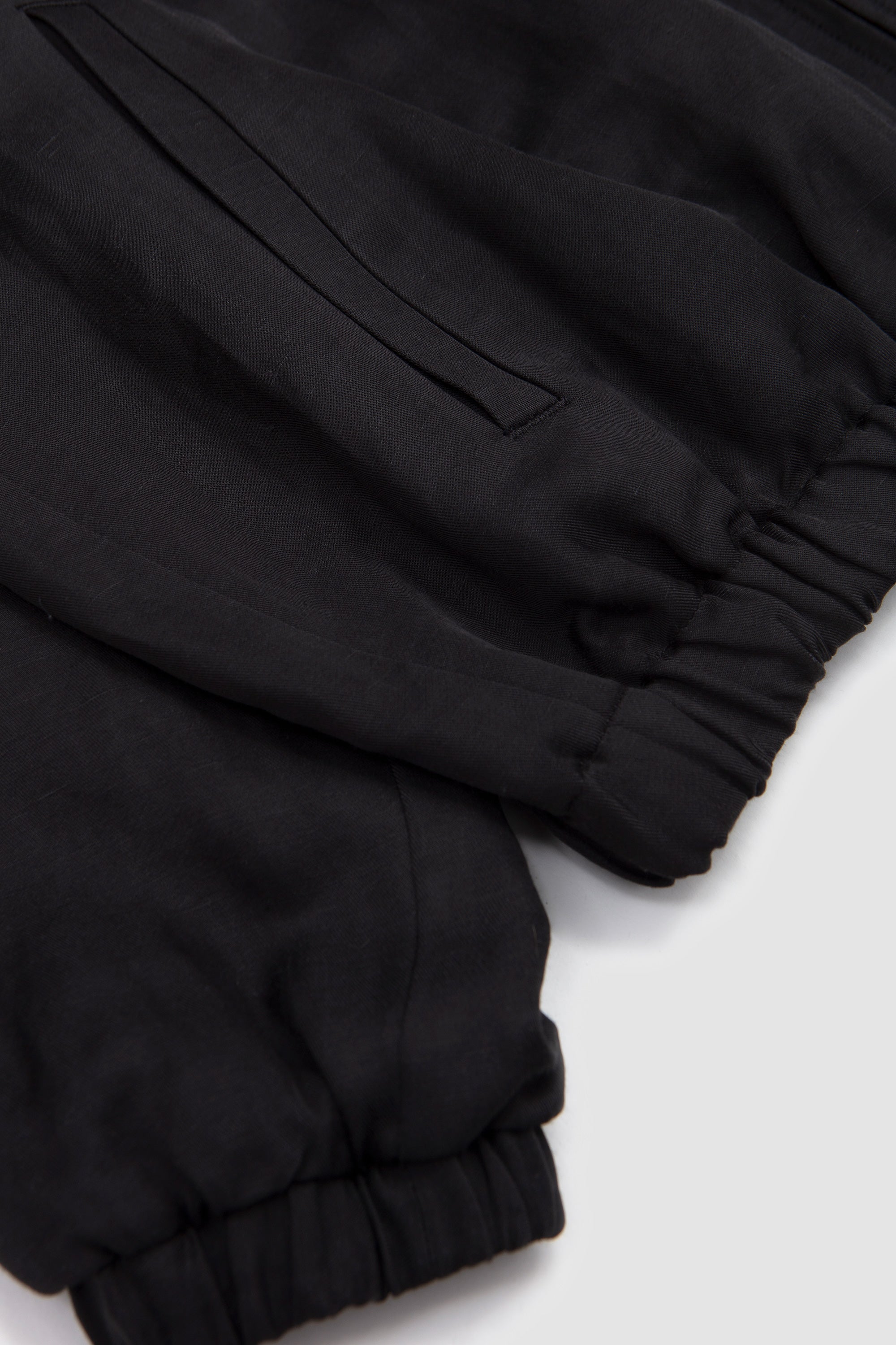 Vis/Li Bright Twill Shirred Light Zip Jacket Dark Charcoal