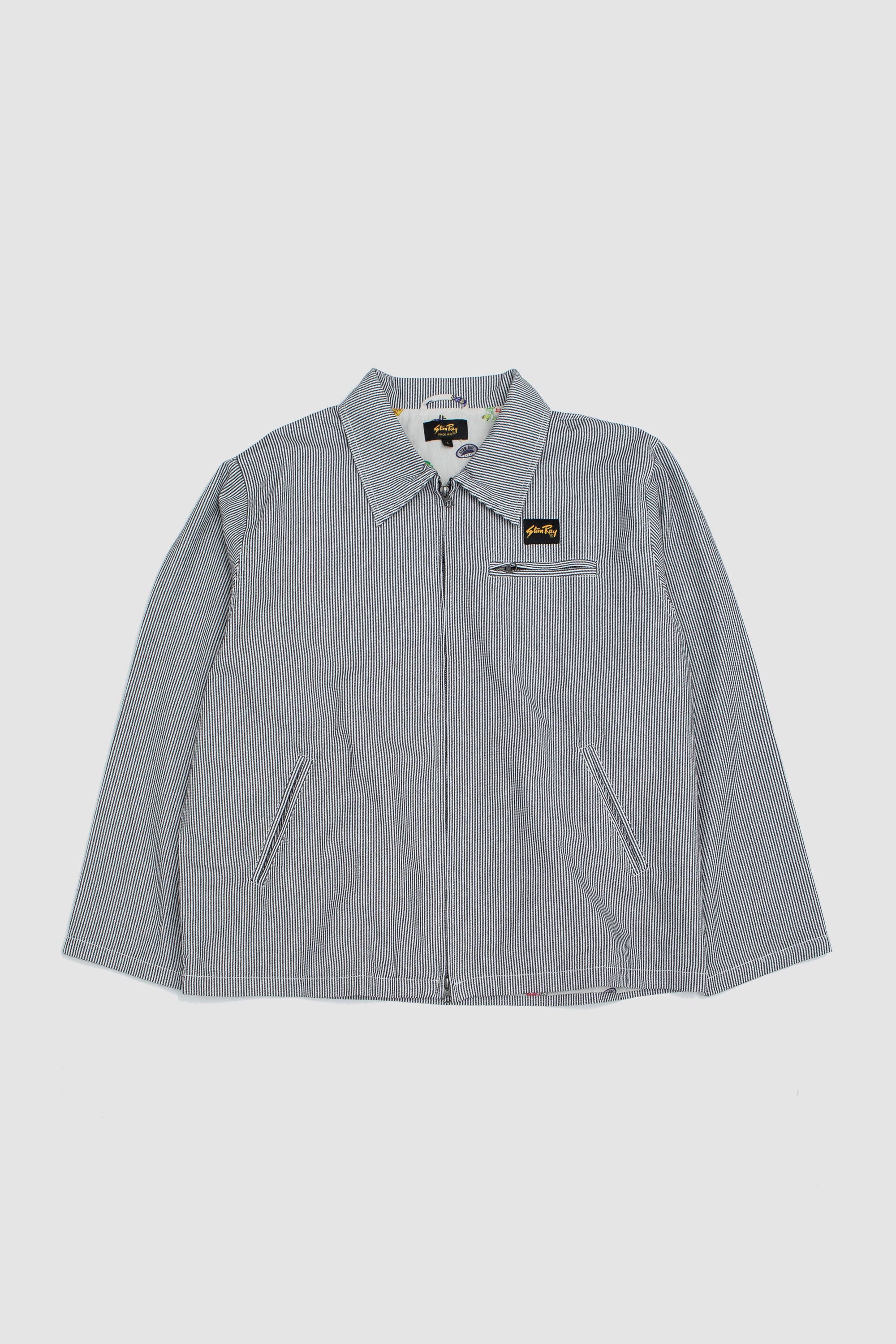 Gas Jacket Aged Hickory Stripe