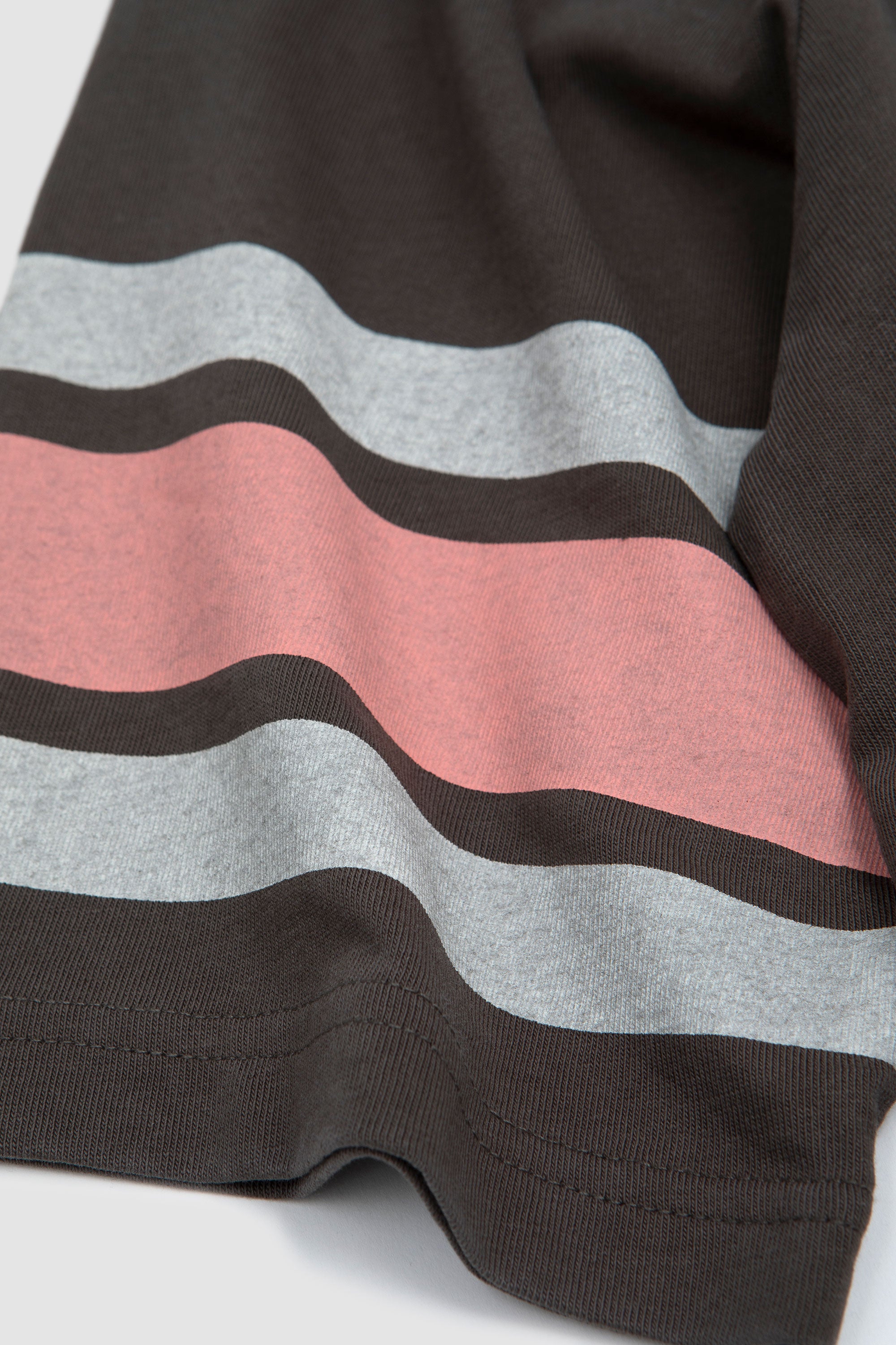 Raglan Stripe Tee Washed Black_3