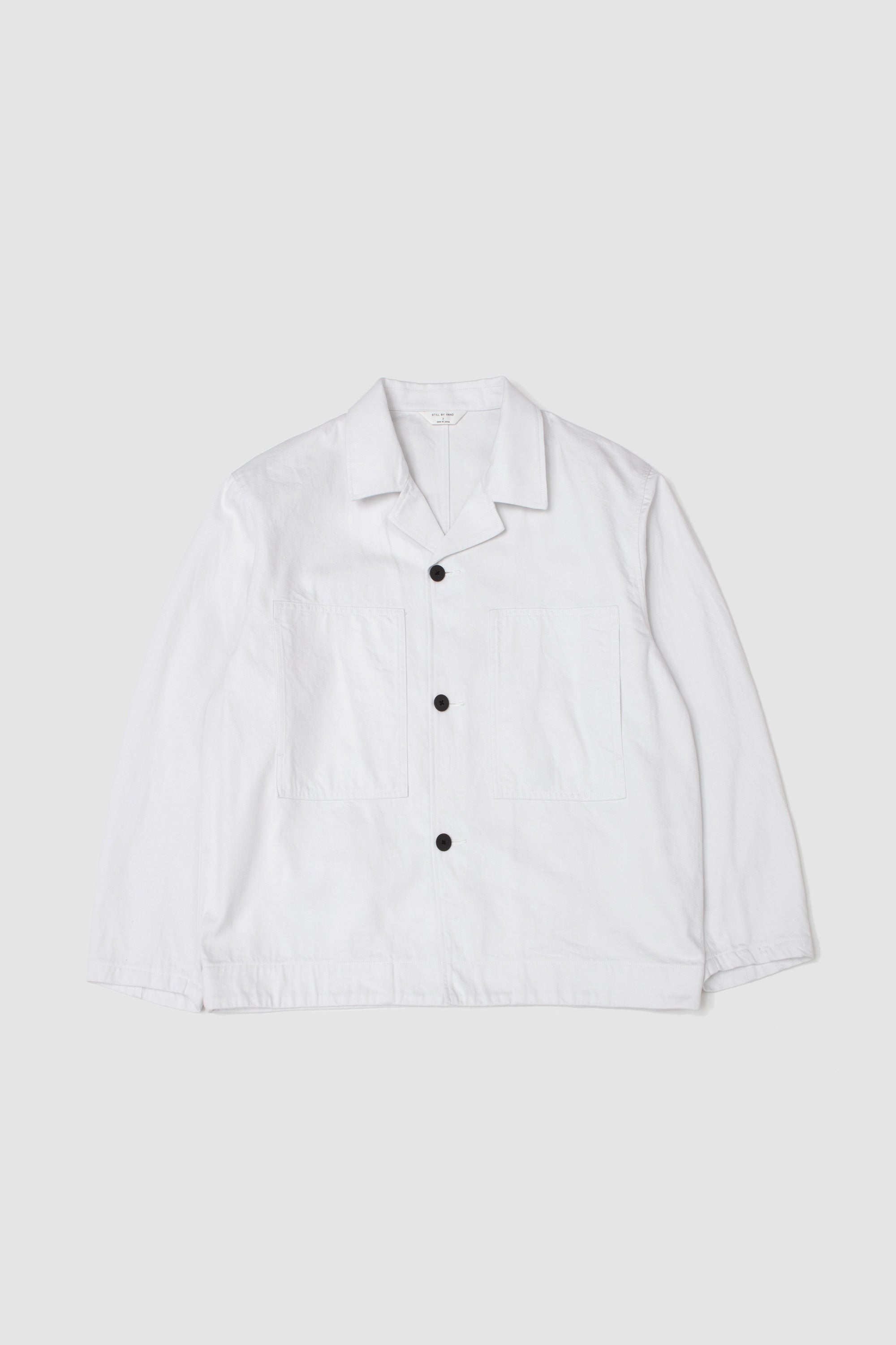 11.5OZ Denim Jacket Ash White