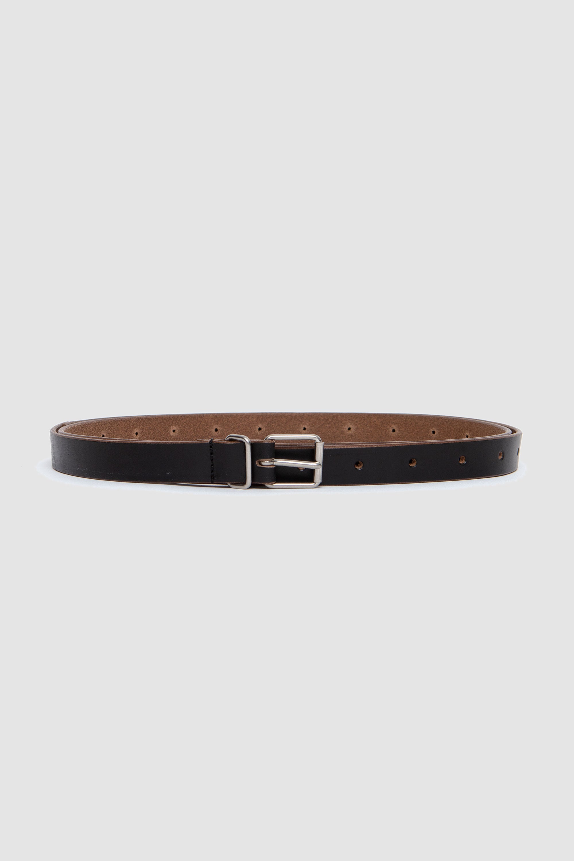 18MM Leather Belt Black
