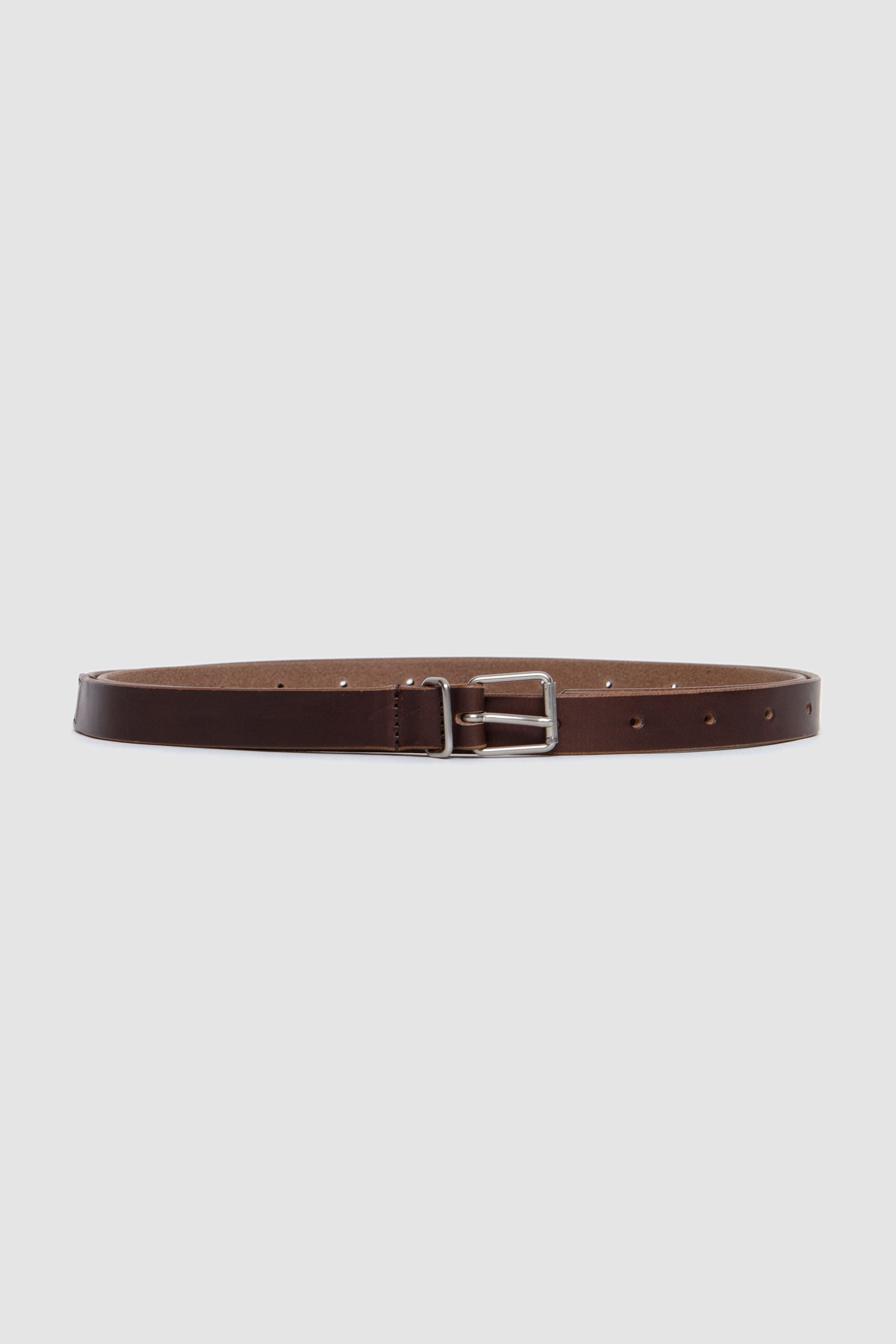 18MM Leather Belt Brown