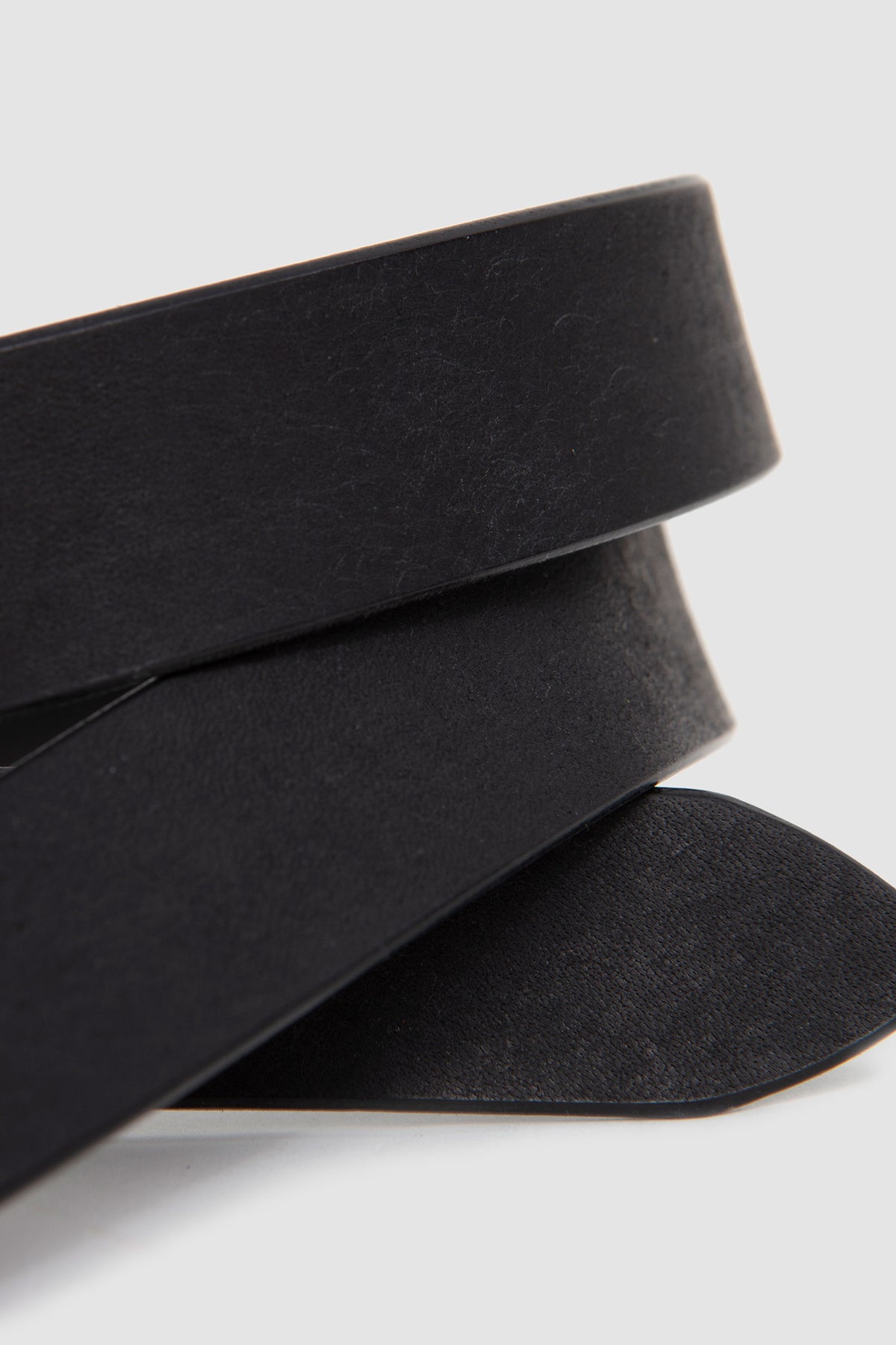 24MM Leather Belt Black_5