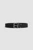 SPORTIVO STORE_30mm Leather Belt Charcoal