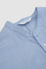 SPORTIVO STORE_Band Collar Pullover Shirt Blue Stripe_3
