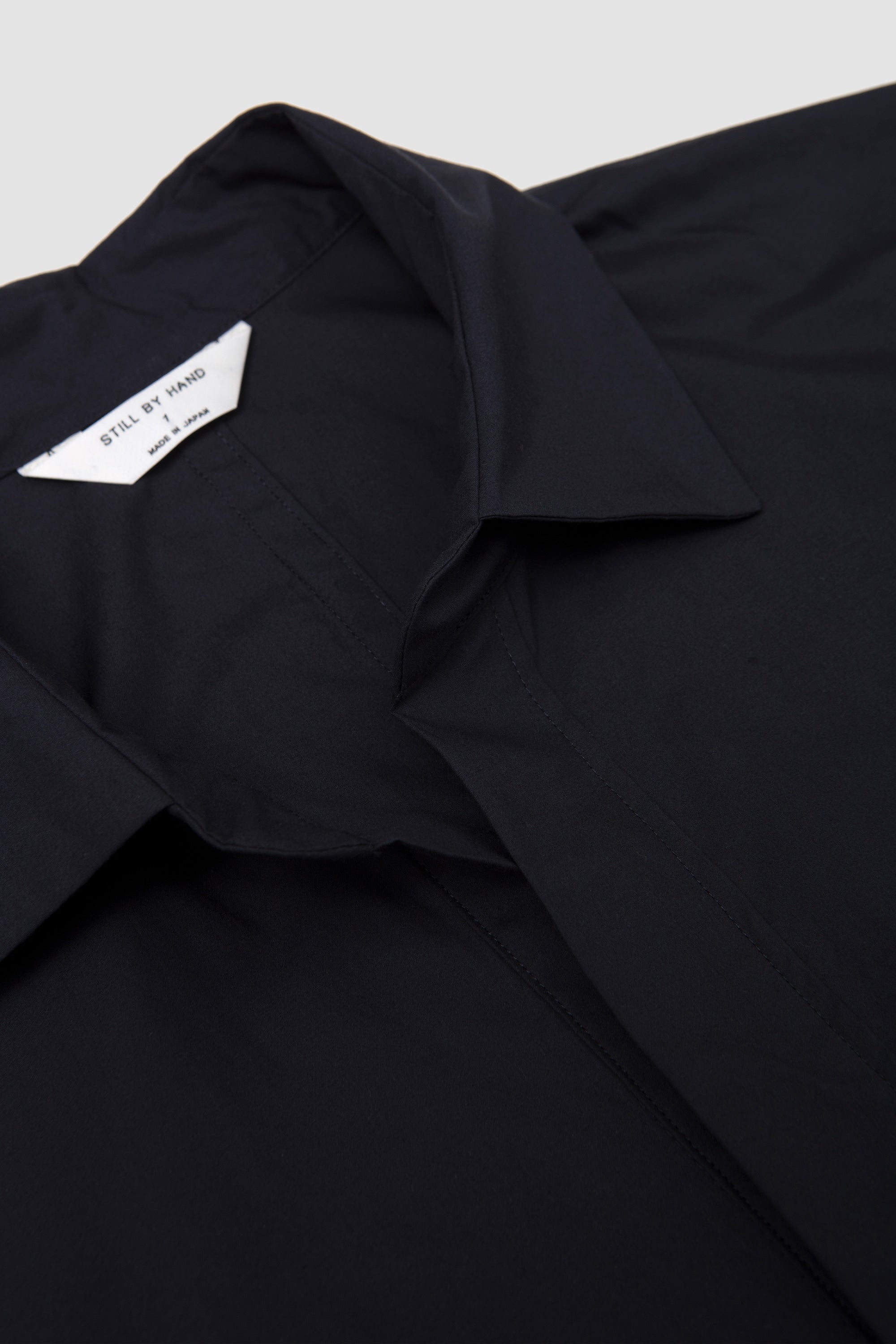 Buttonless Over Shirt Charcoal