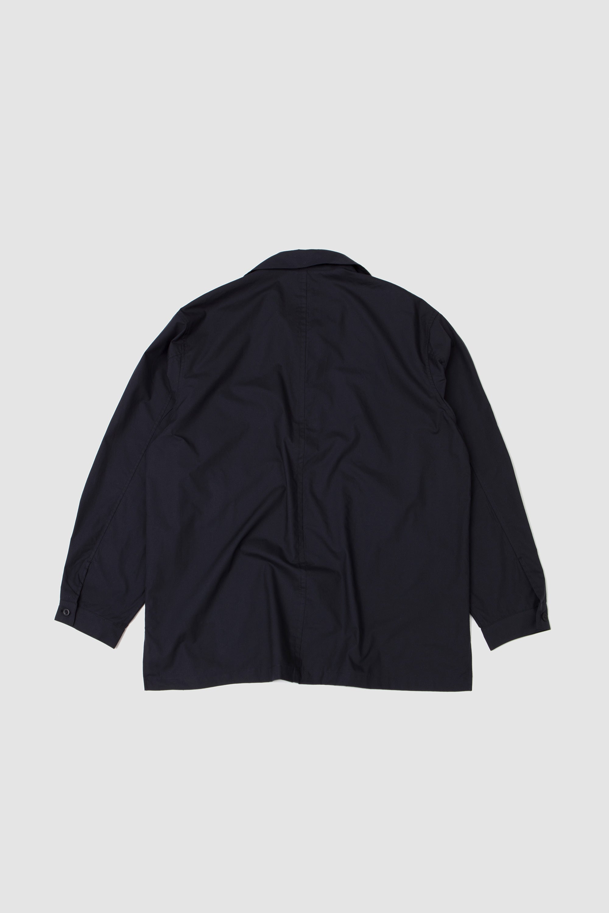 Buttonless Over Shirt Charcoal_4