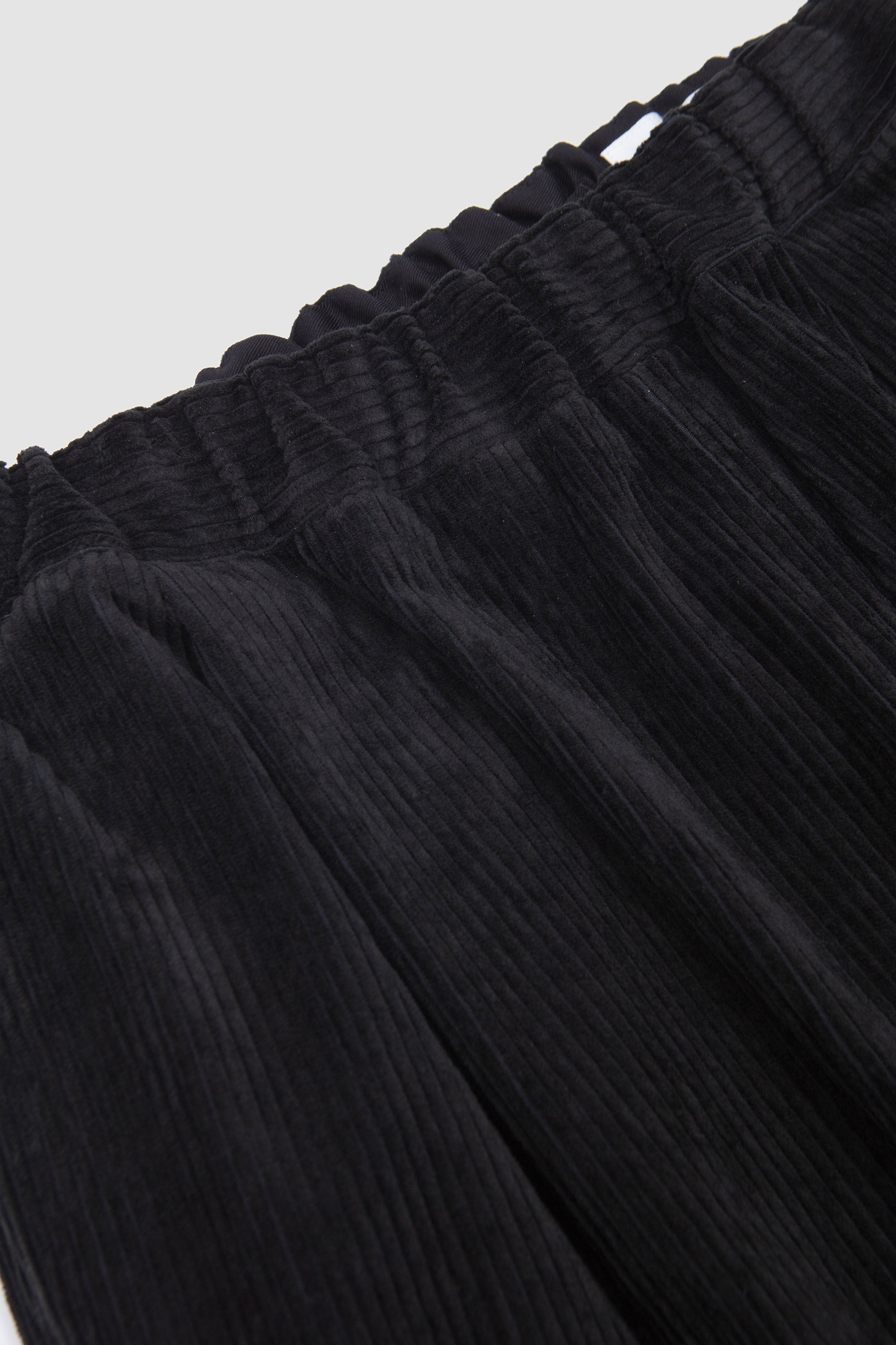 Corduroy Easy Pants Black