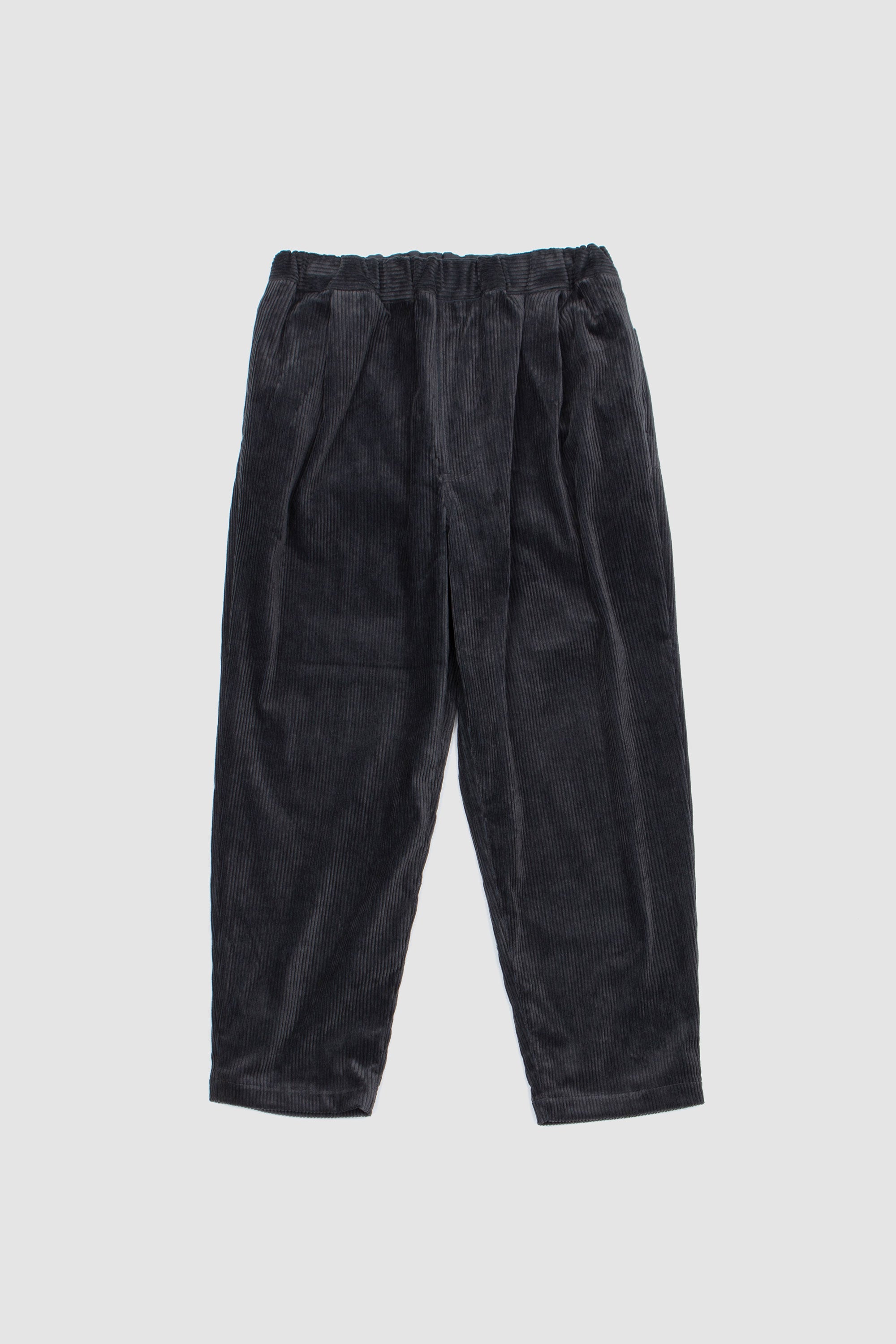 Corduroy Easy Pants Blue Charcoal