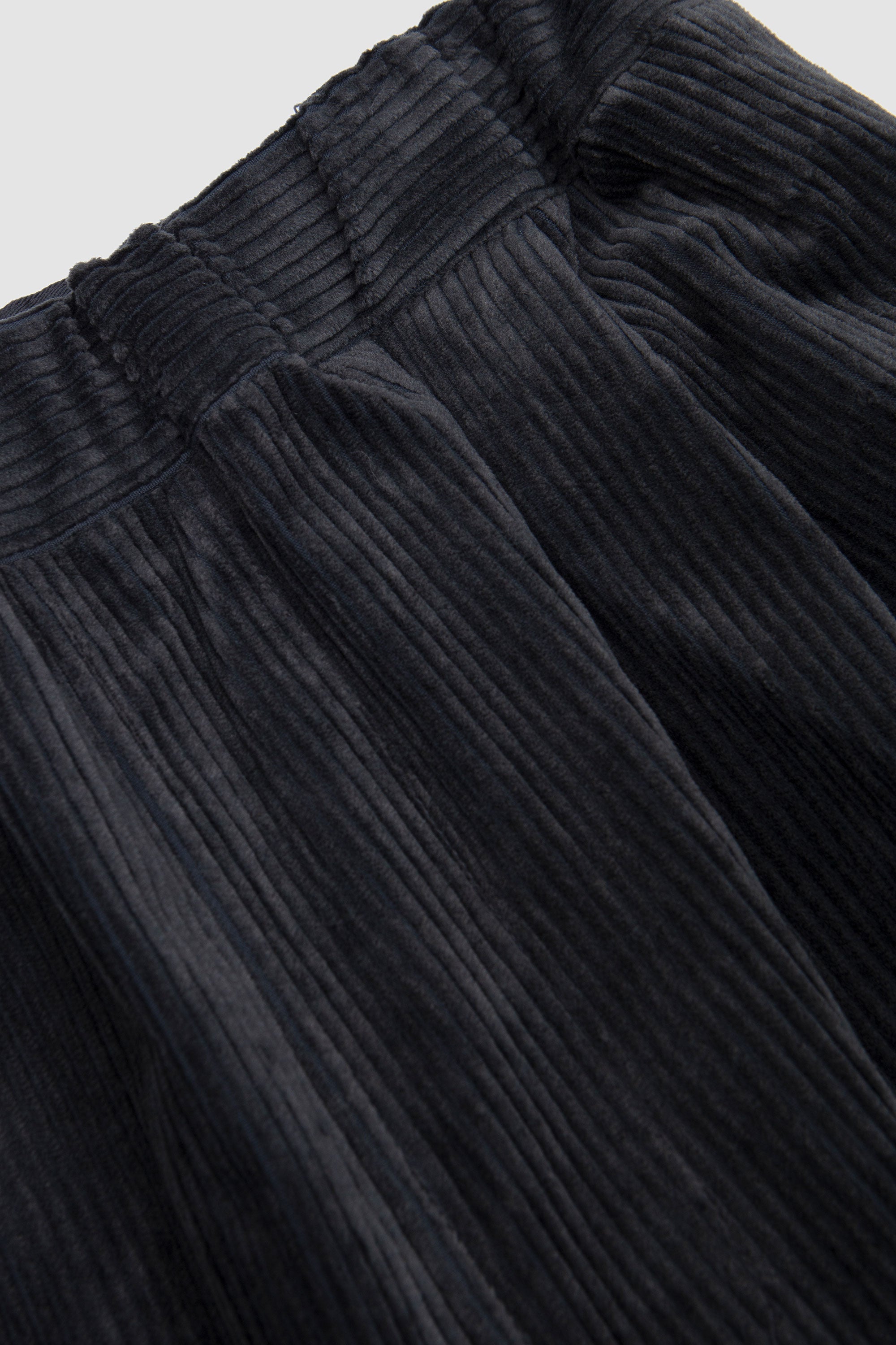 Corduroy Easy Pants Blue Charcoal