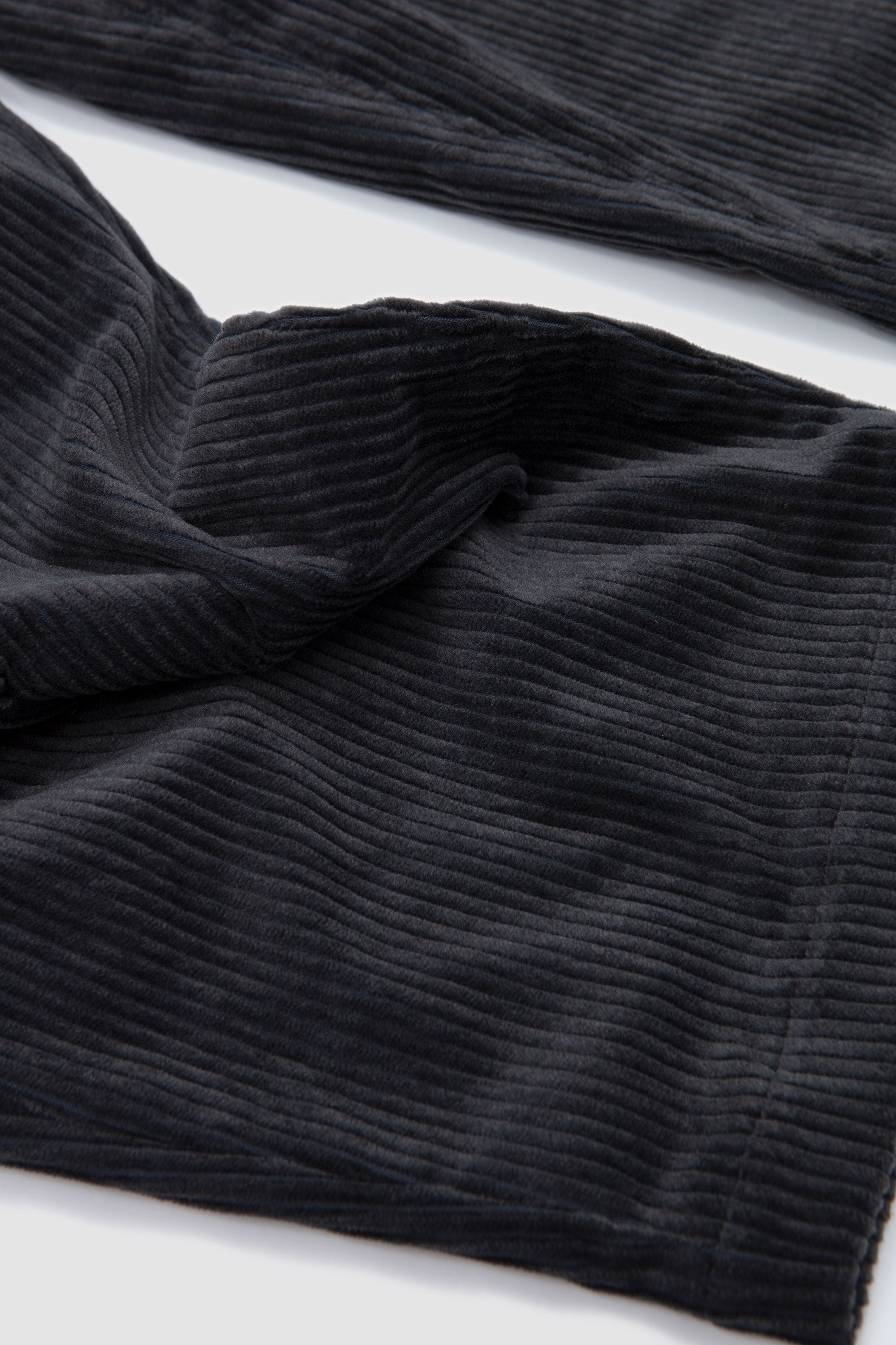 Corduroy Easy Pants Blue Charcoal