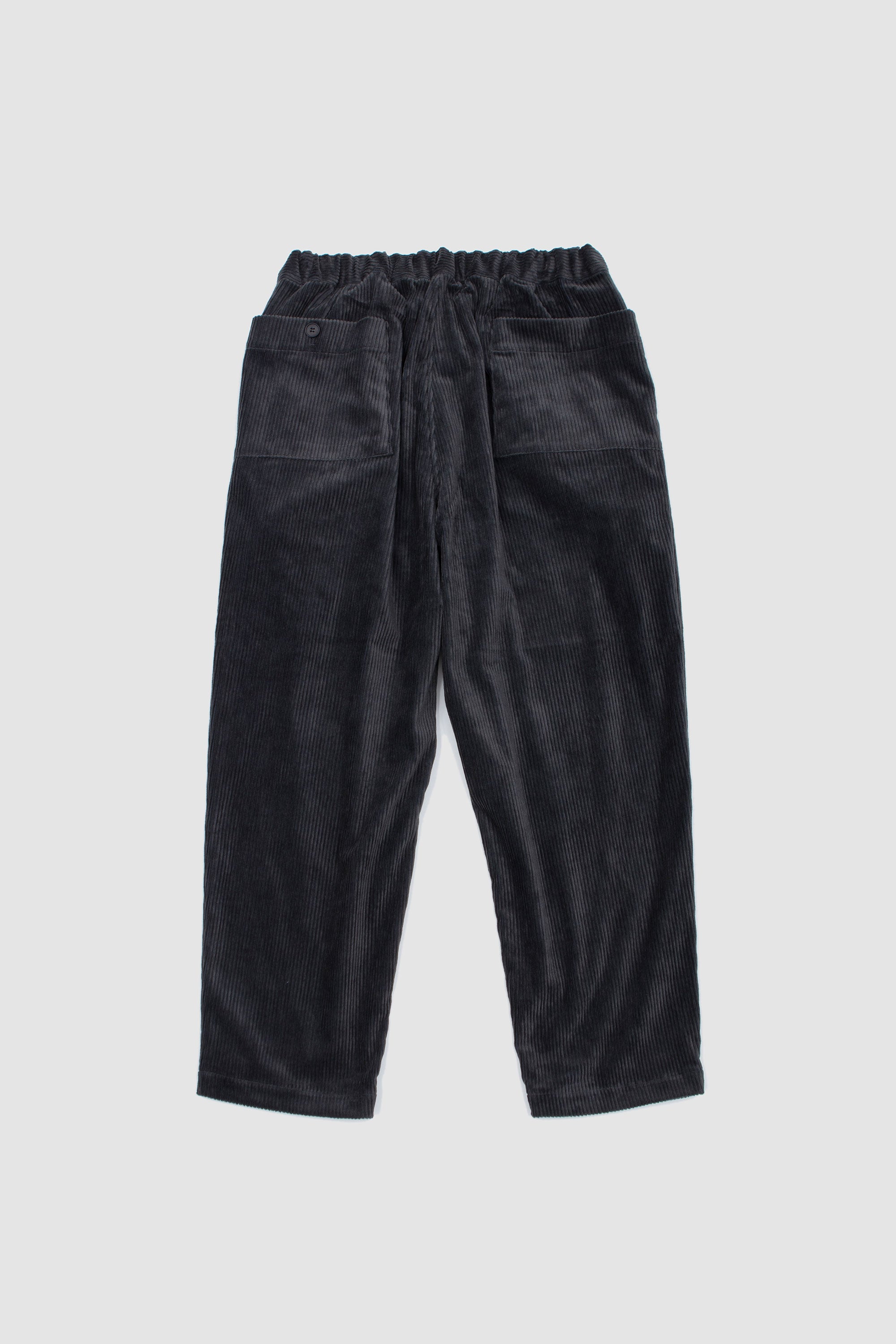 Corduroy Easy Pants Blue Charcoal_4