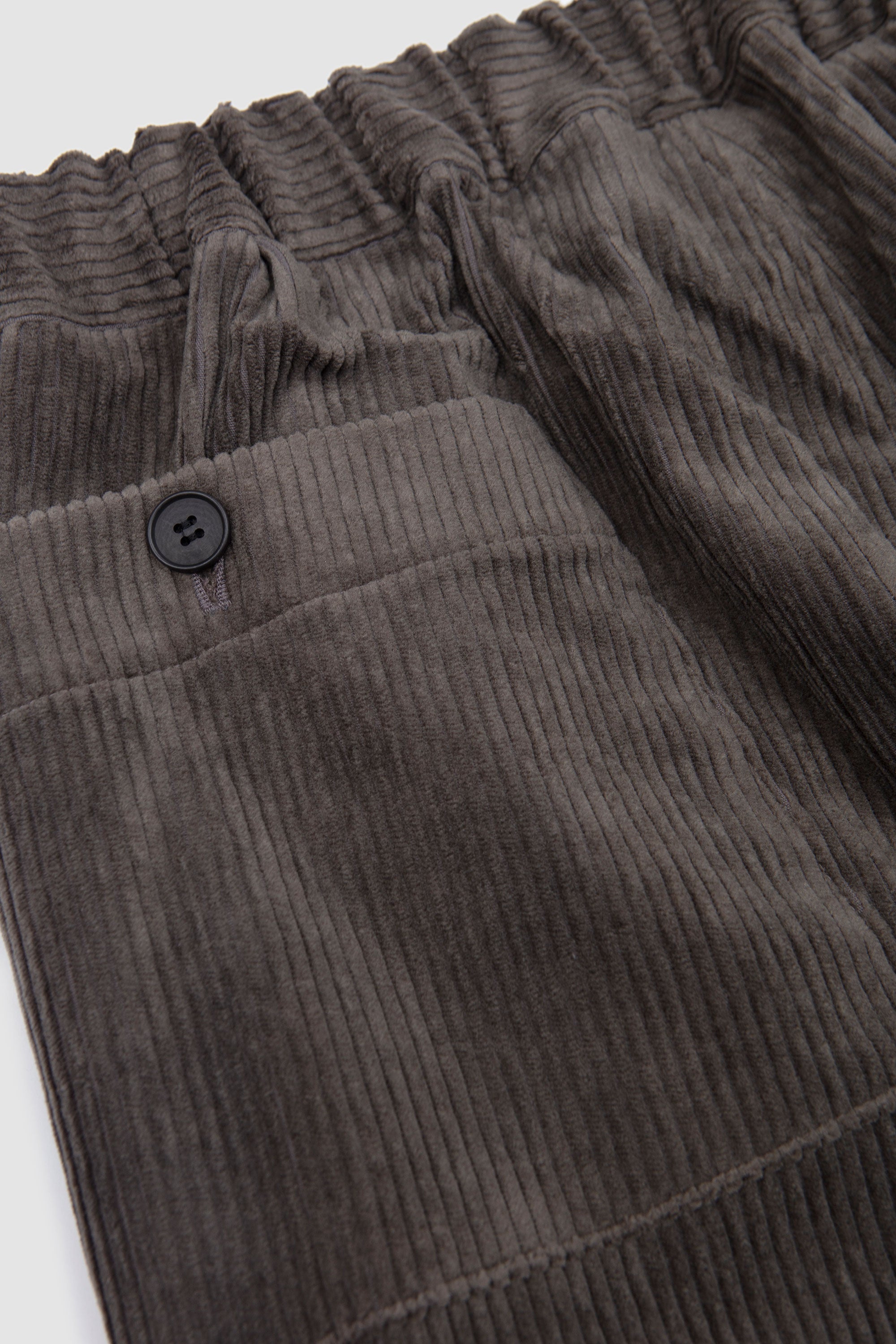 Corduroy Easy Pants Khaki Brown