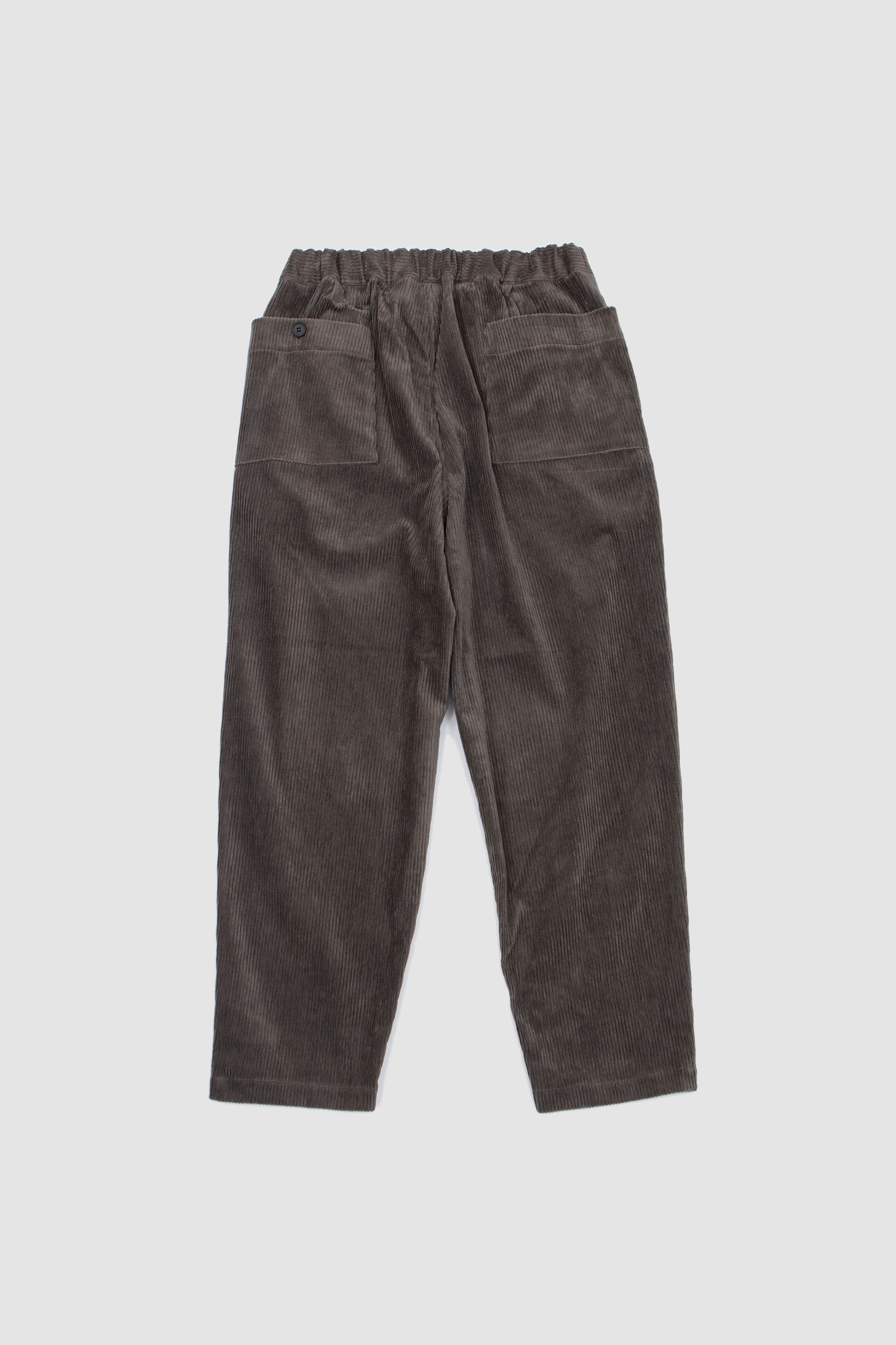 Corduroy Easy Pants Khaki Brown_4