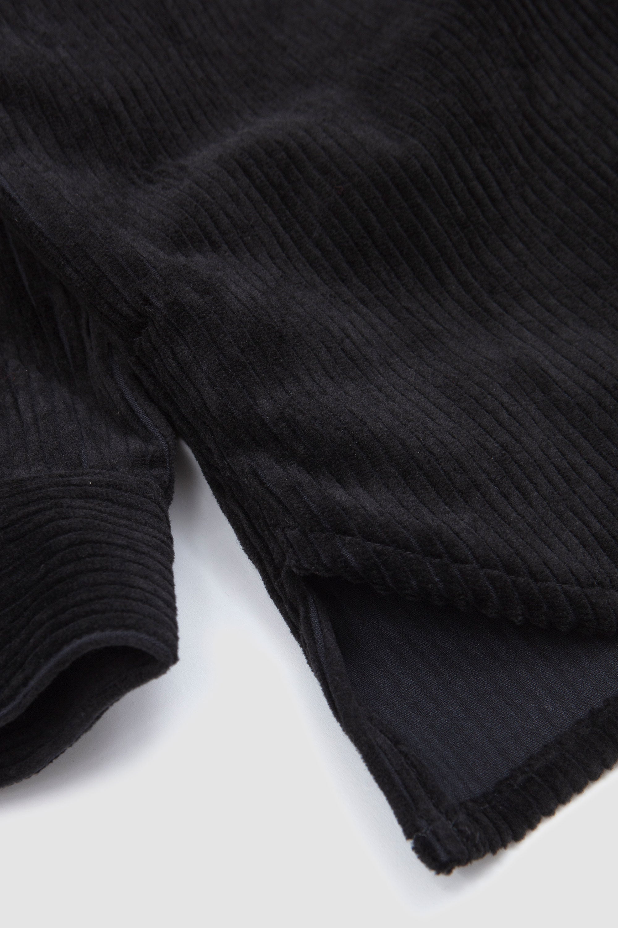 Corduroy Shirt Jacket Black