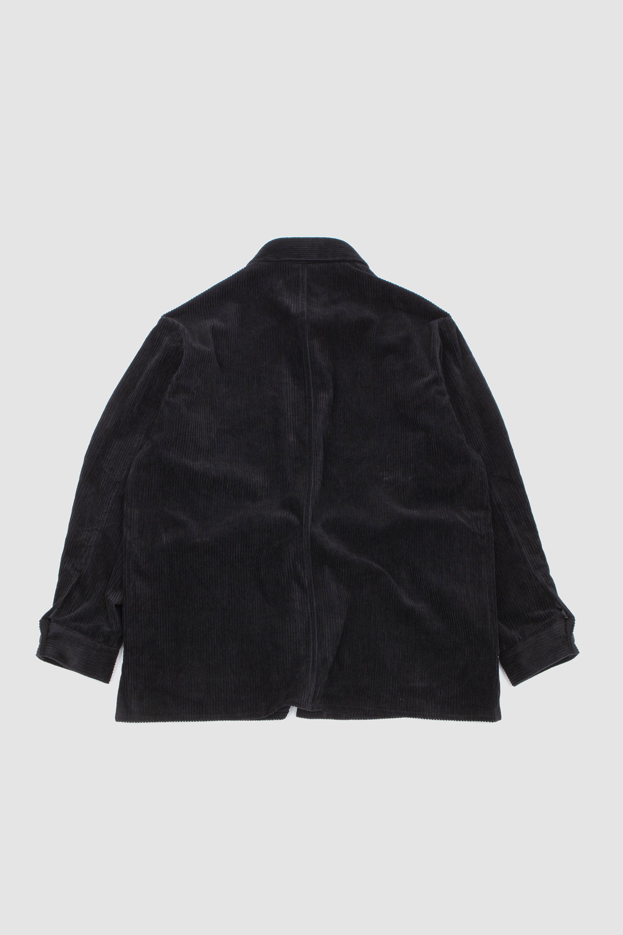 Corduroy Shirt Jacket Black_4