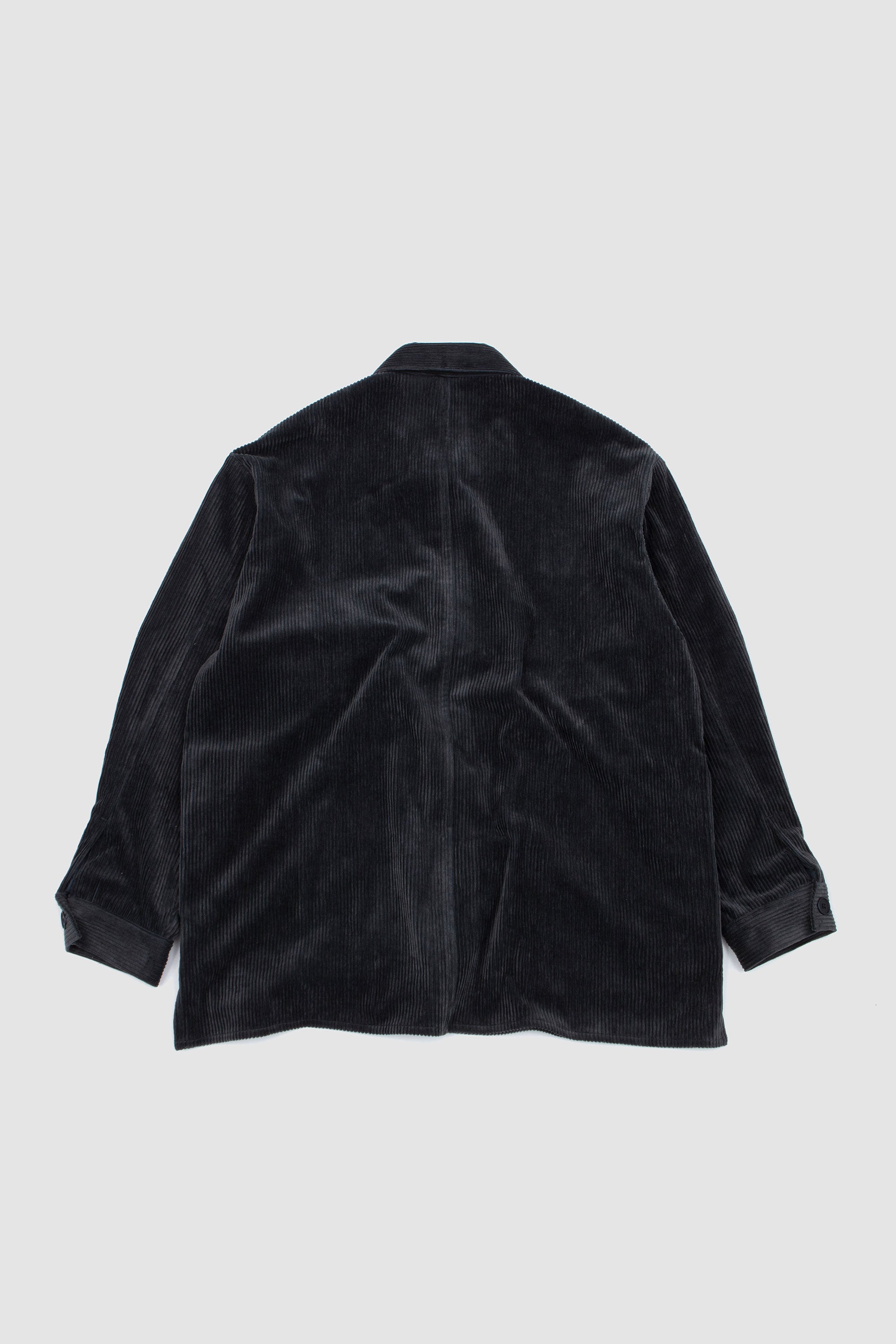 Corduroy Shirt Jacket Blue Charcoal_4