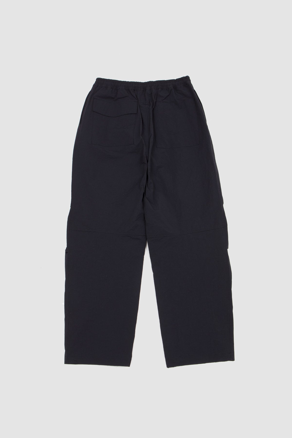 Crispy Knee Tuck Wide Pants Dark Navy_4