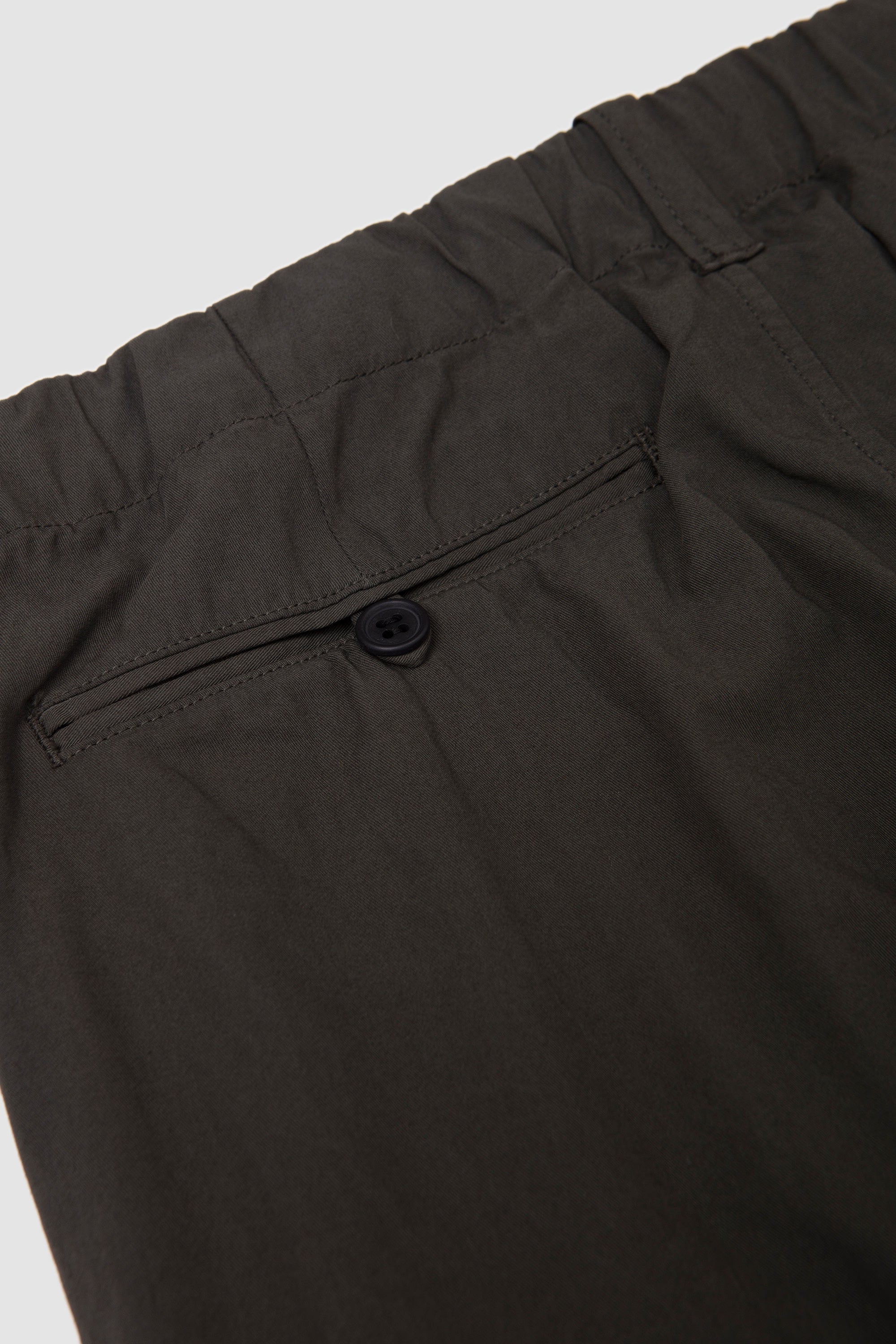 Garment-Dye 2 Pleat Pants Dark Olive_3