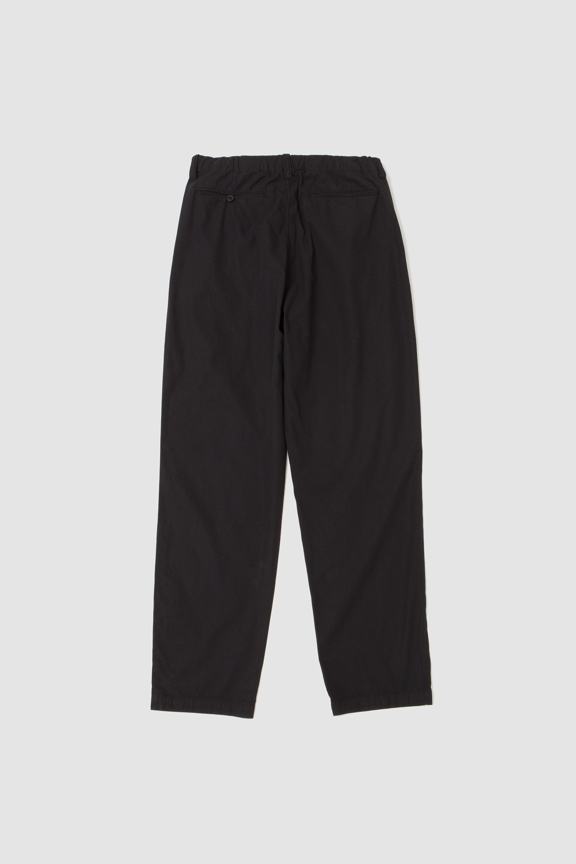 Garment-Dye 2 Pleat Pants Ink Black_4