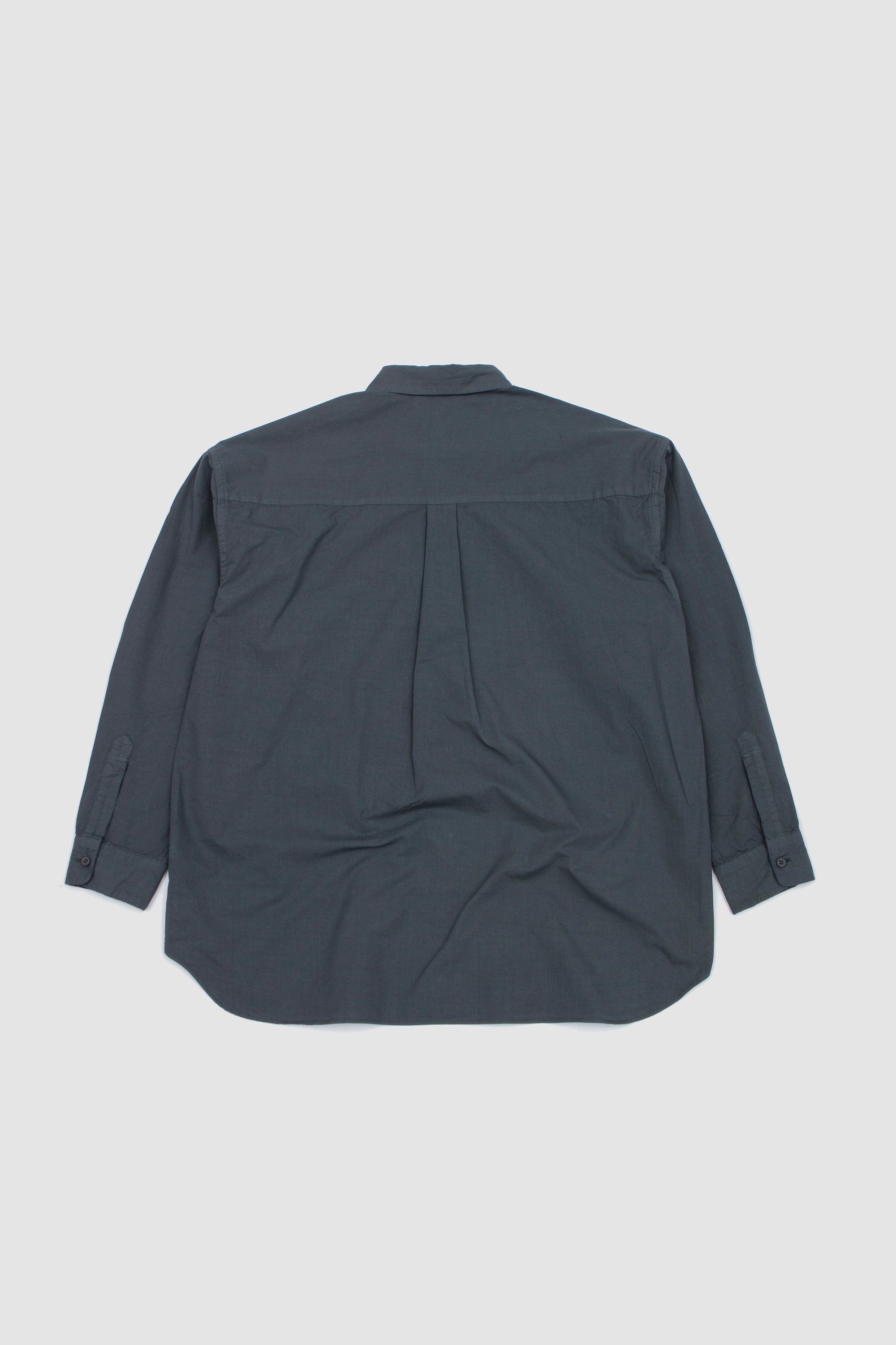 Garment-Dye Over Shirt Blue Grey_4