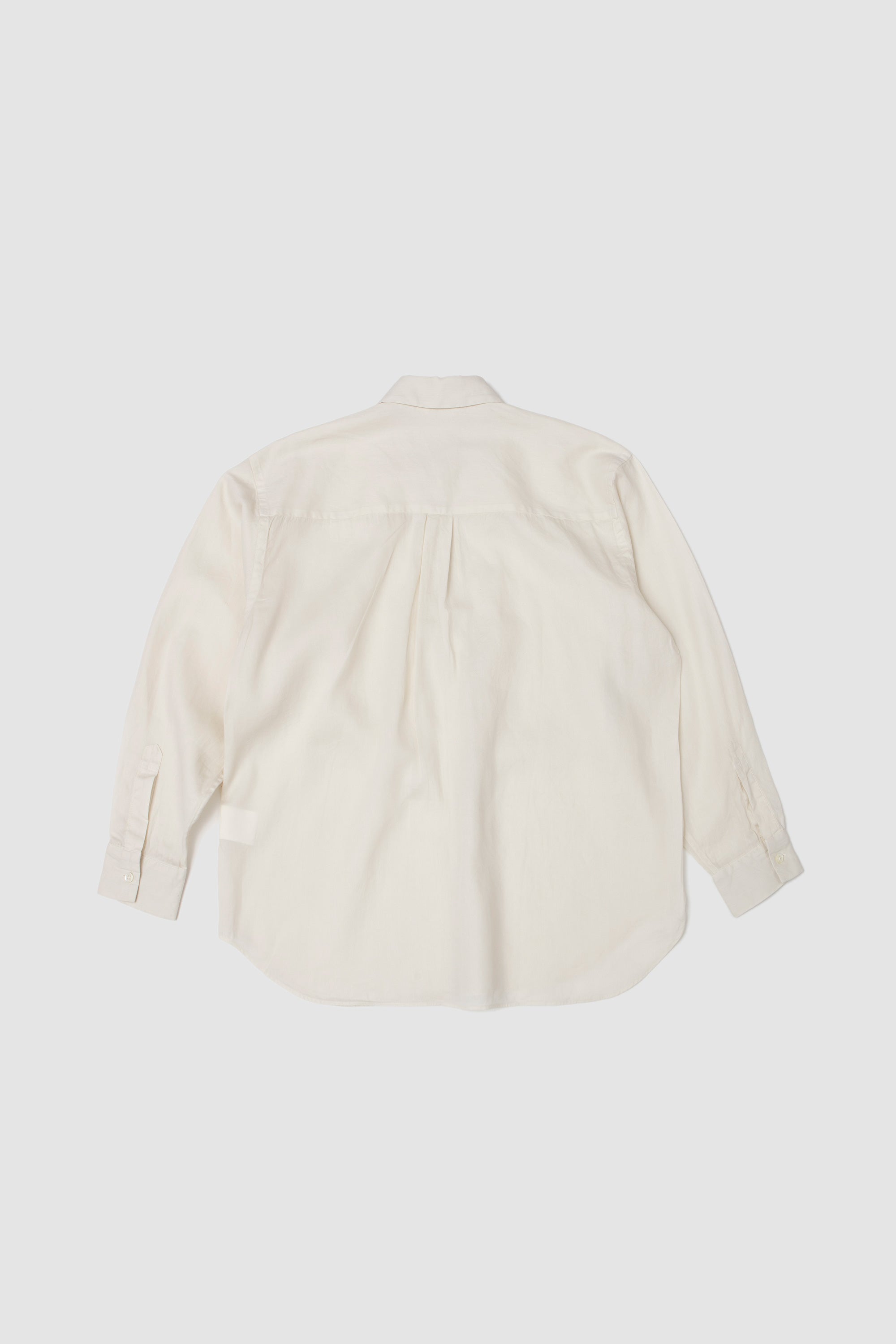 Garment-Dye Over Shirt Ecru_4