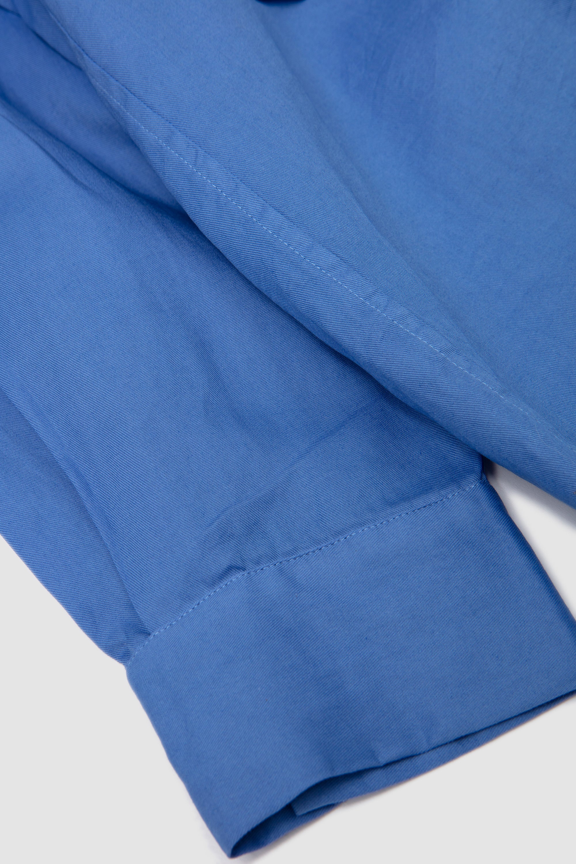 Garment-Dye Over Shirt Sky Blue