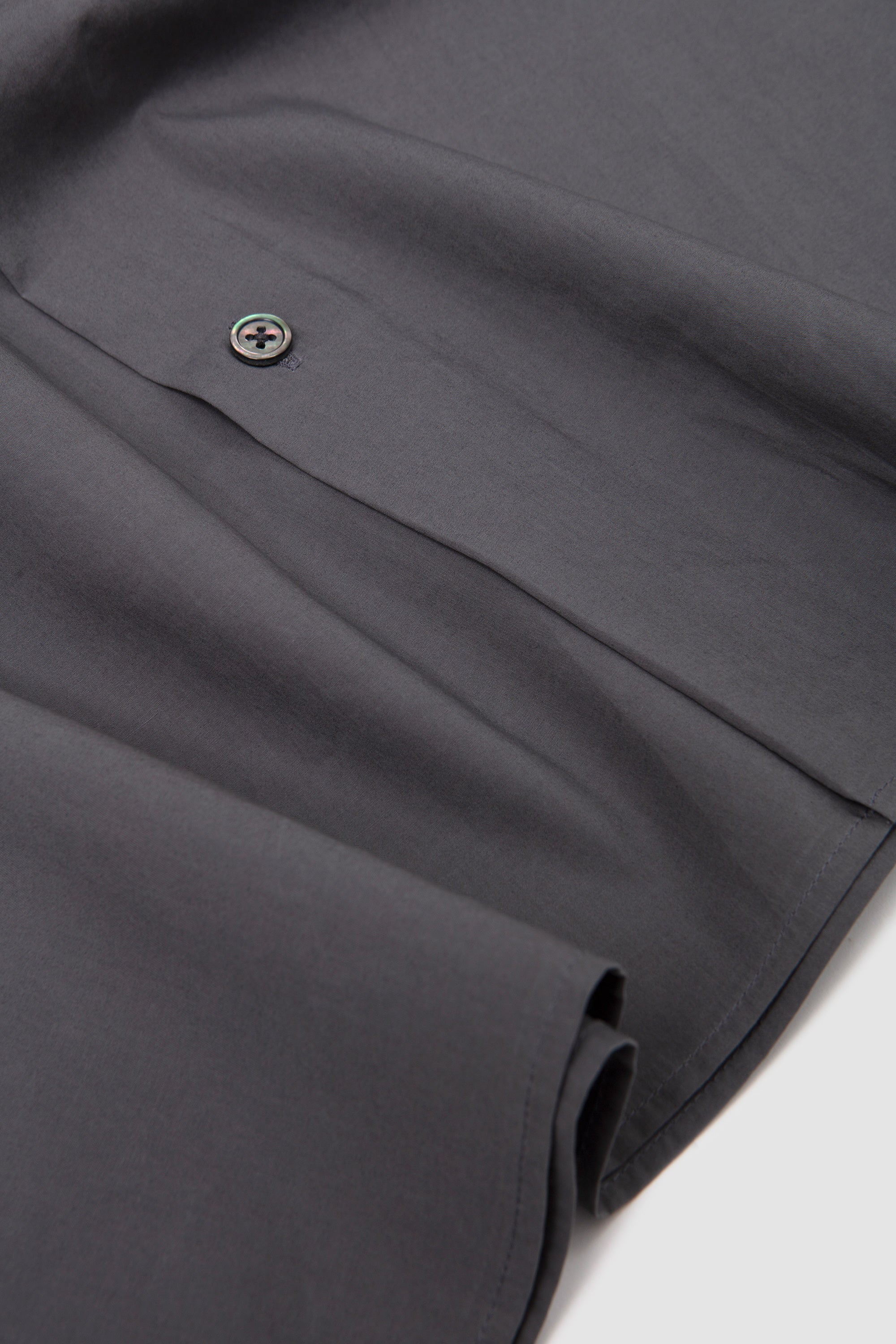 Half Sleeve Cotton Shirt Grey_3