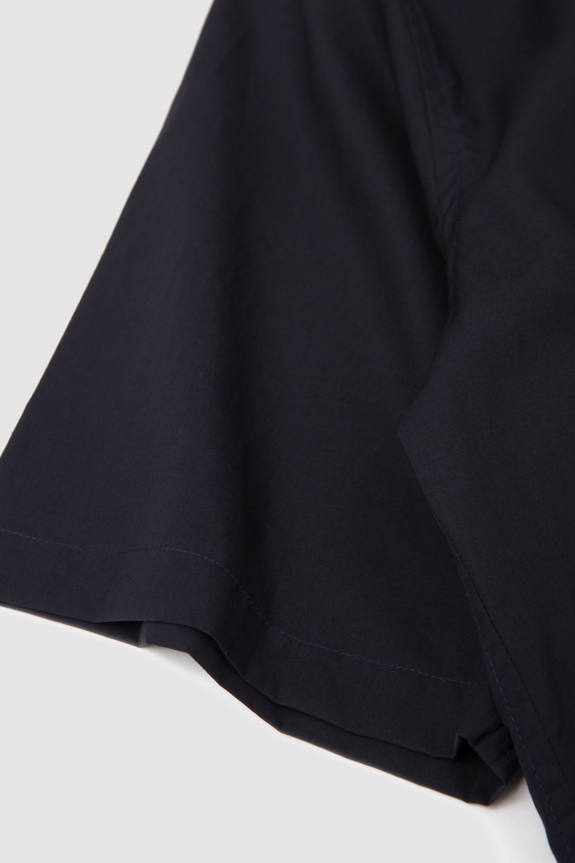 Half Sleeve Cotton Shirt Navy_3