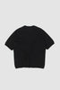 SPORTIVO STORE_Half Sleeve Knit T-Shirt Black_5