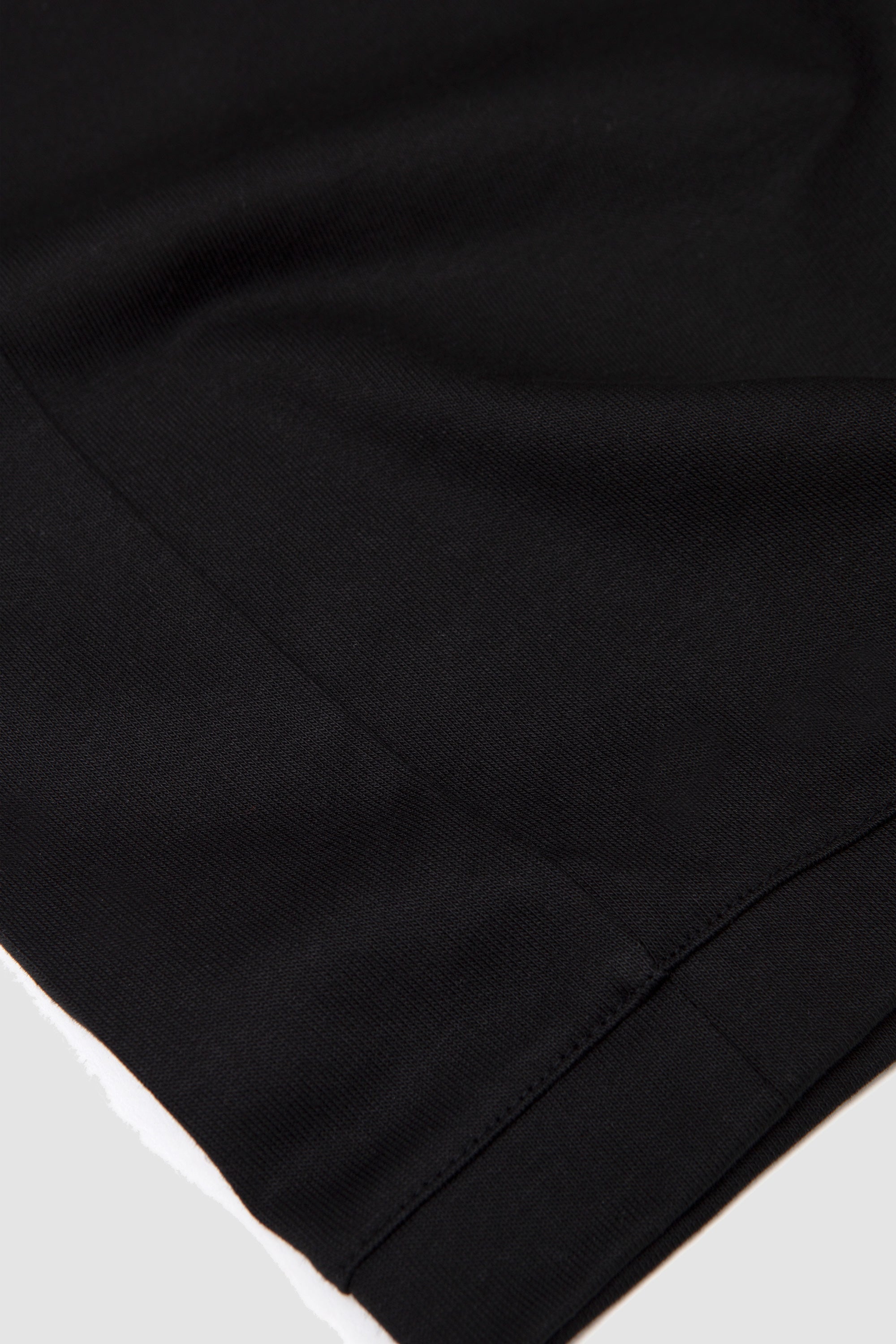 Half Sleeve Sweatshirt Black_3