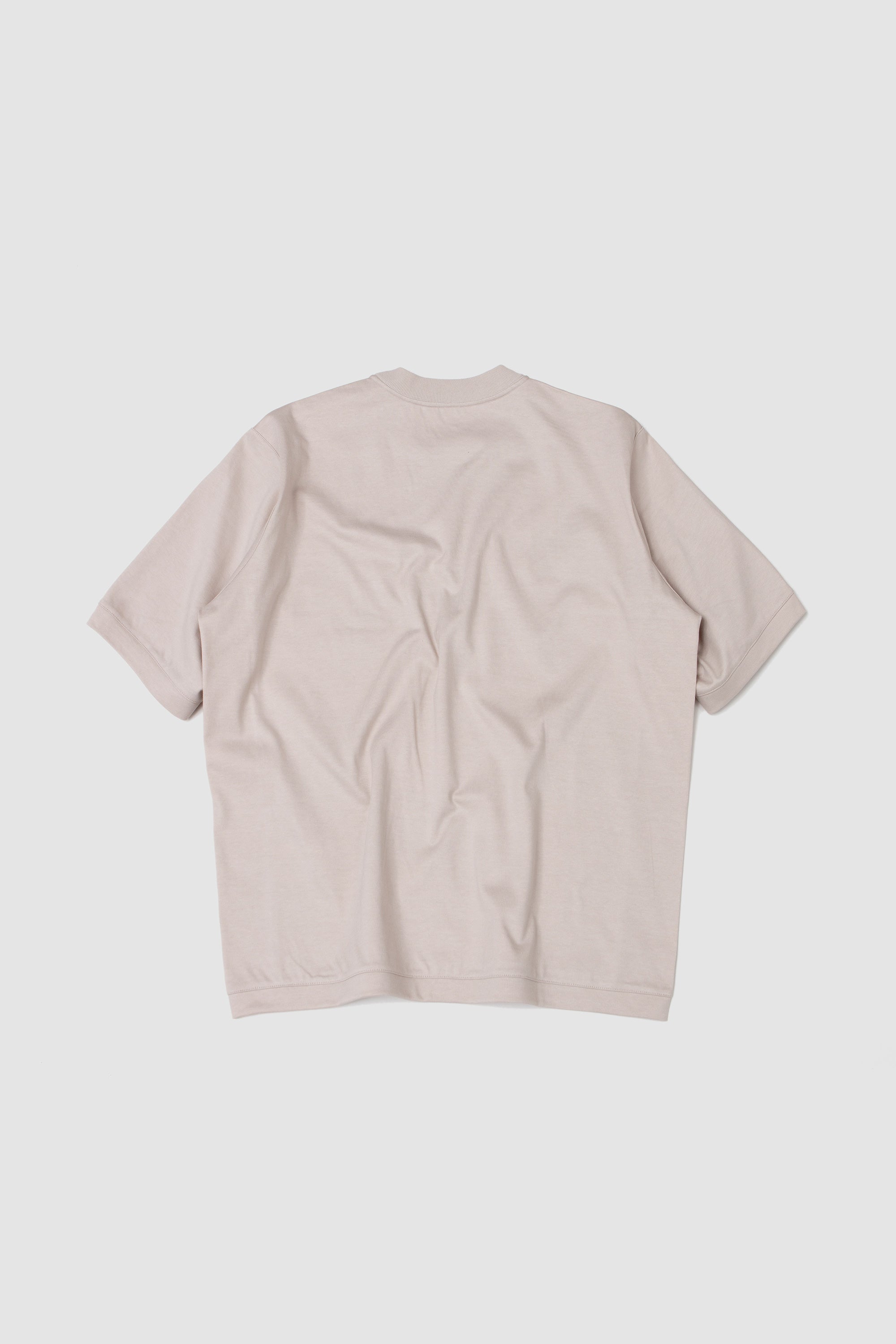 Half Sleeve Sweatshirt Pink Beige_4