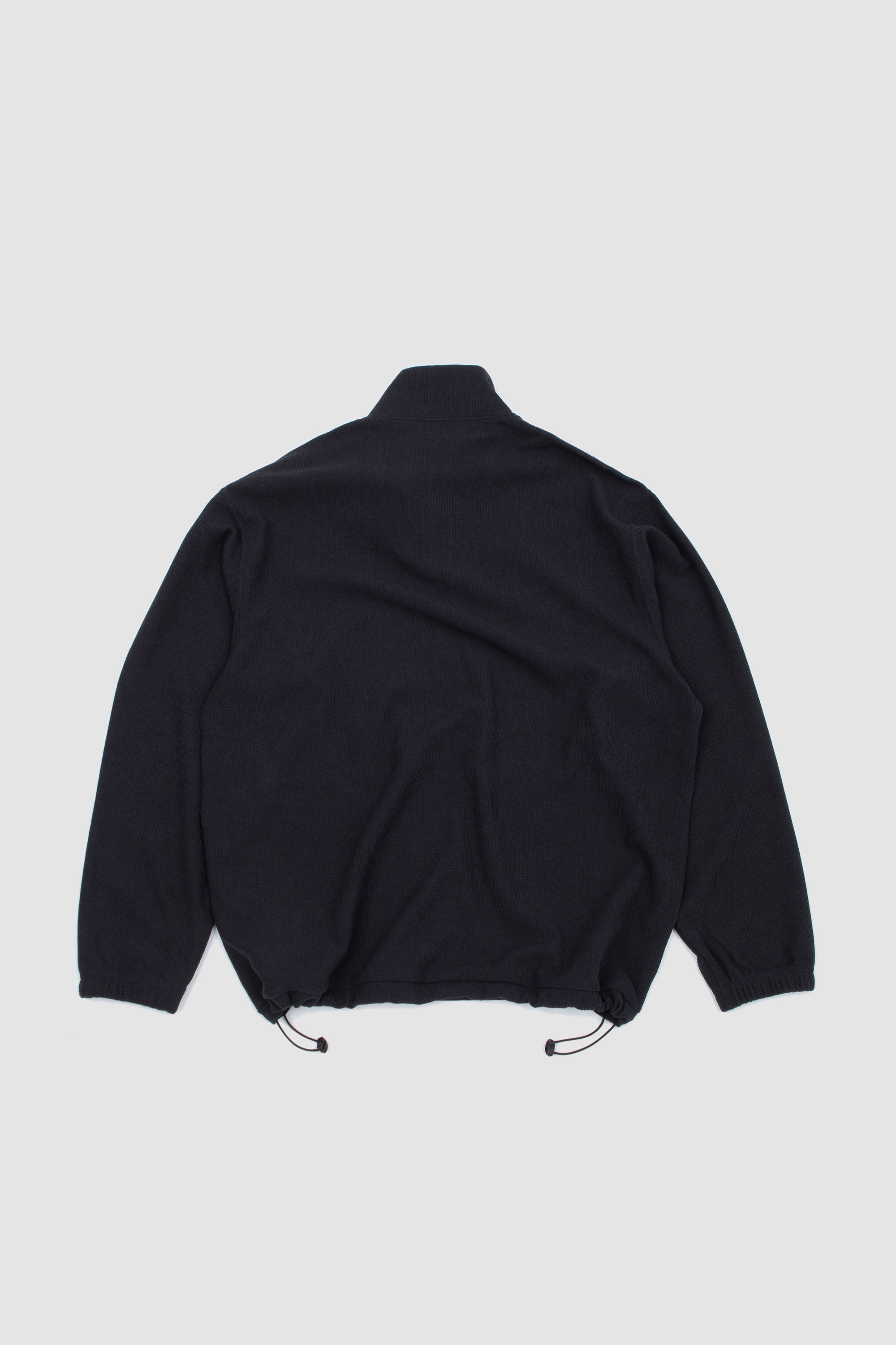 High Neck Zip Up Jumper Charcoal_4