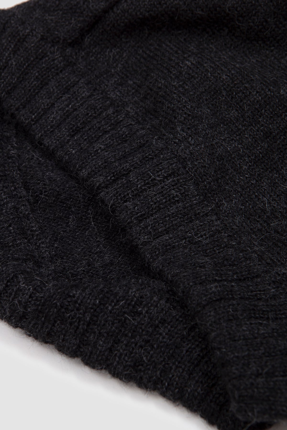 Knitted Head Warmer Charcoal_4