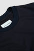 SPORTIVO STORE_Knitted Rib T-Shirt Black Navy_3