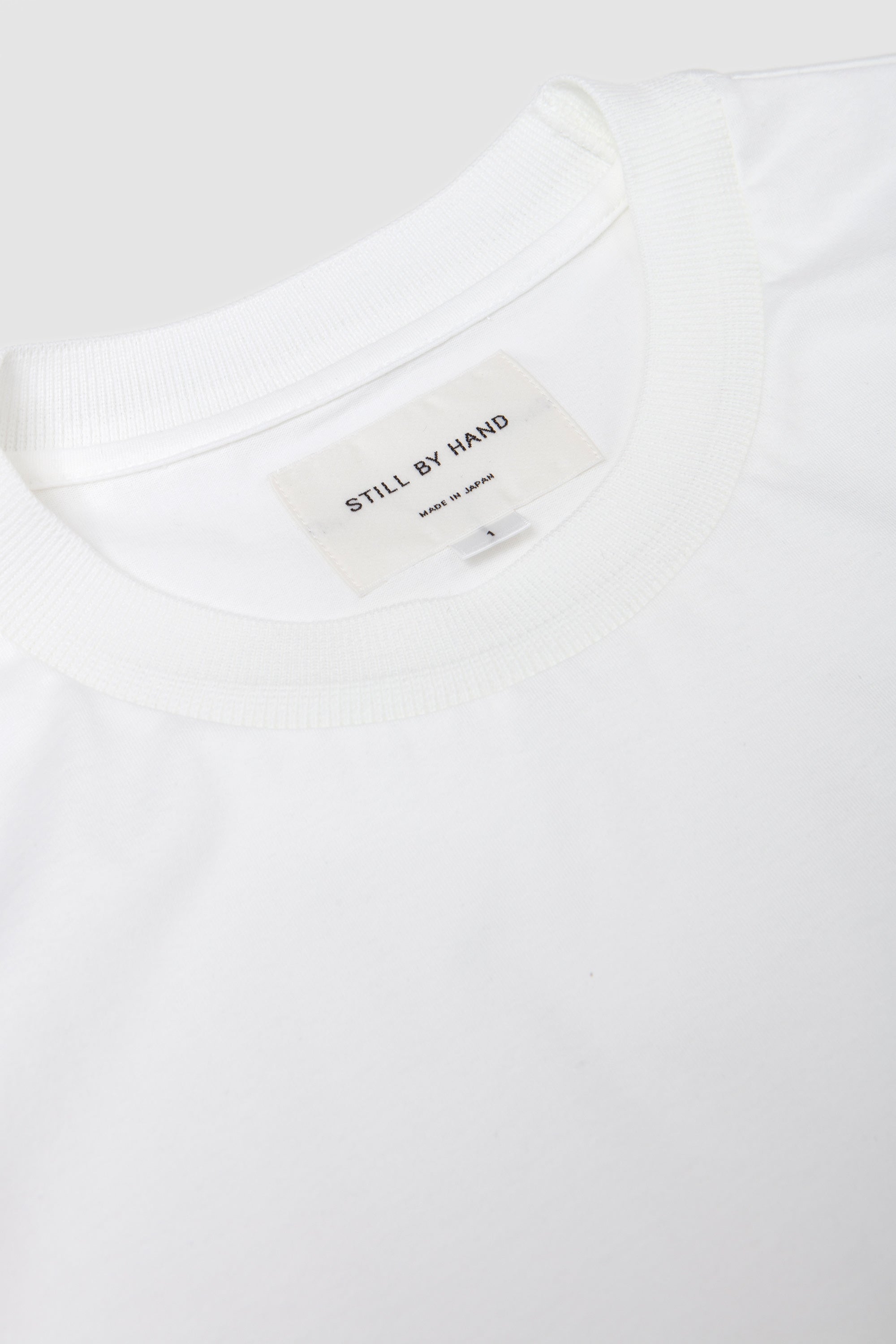 Knitted Rib T-Shirt White_2