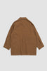 SPORTIVO STORE_Linen/Wool Half Coat Brick_5